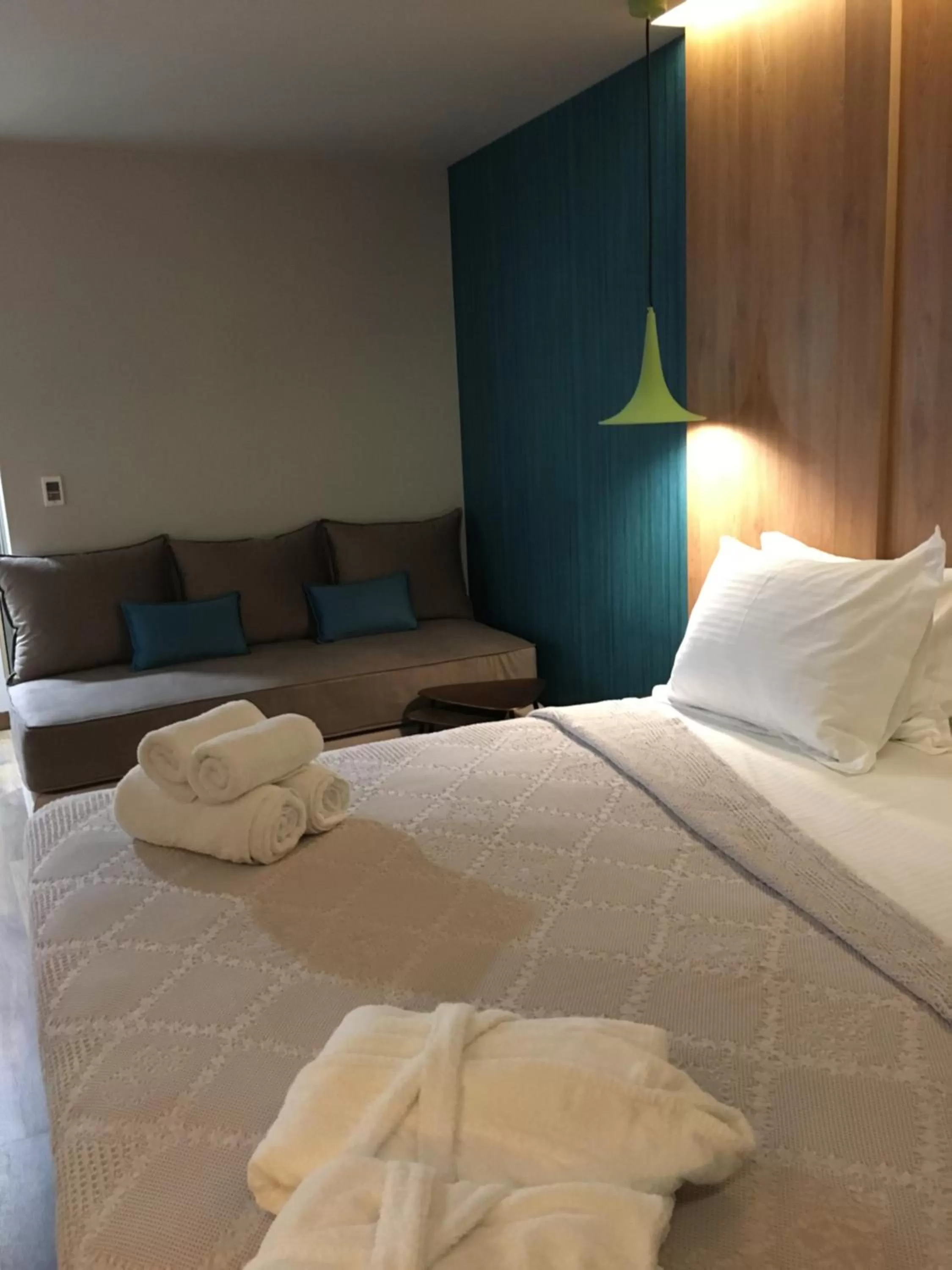 Bed in 360Degrees Pop Art Hotel