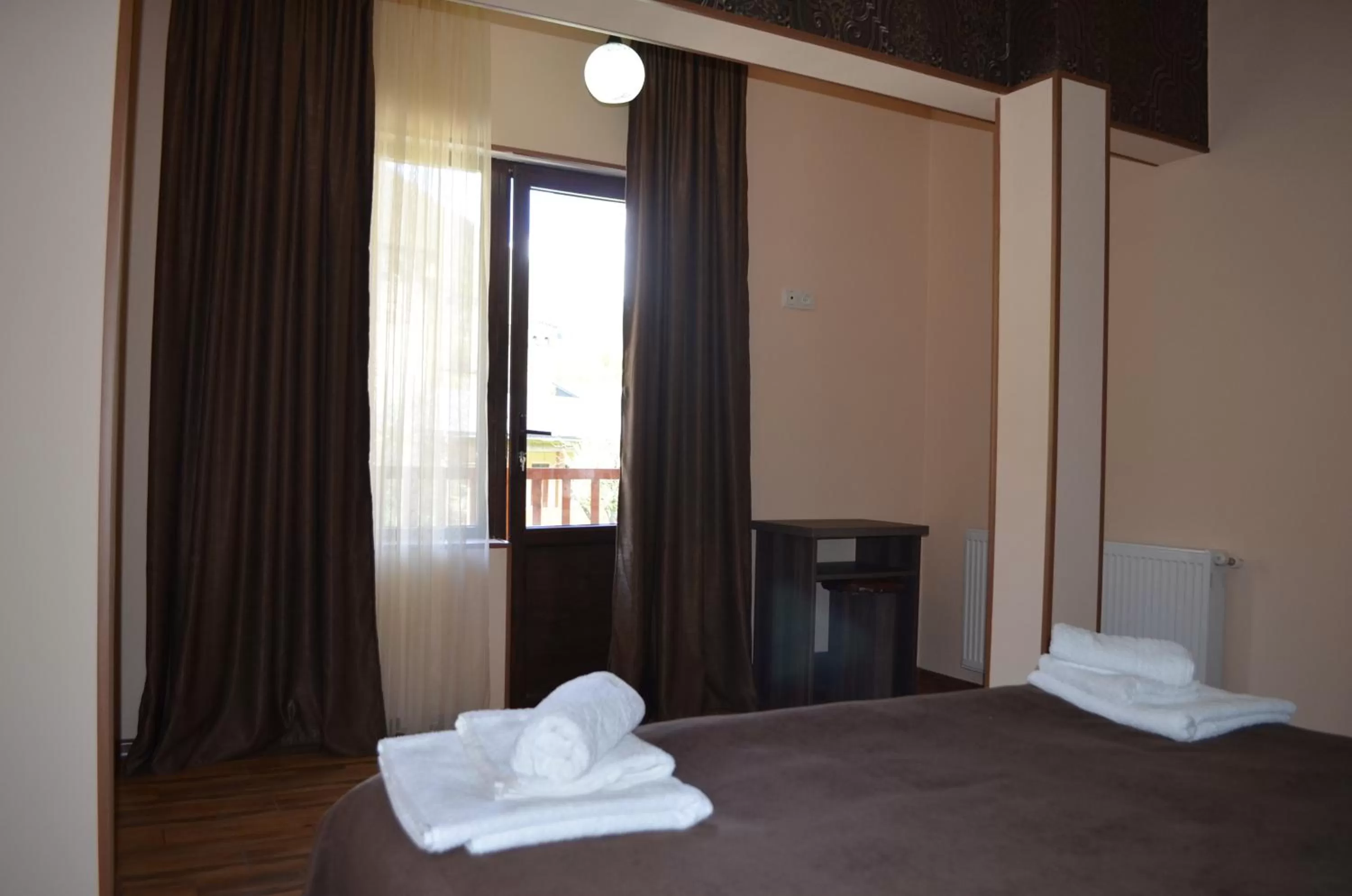 Bedroom, Bed in Hotel Svanseti