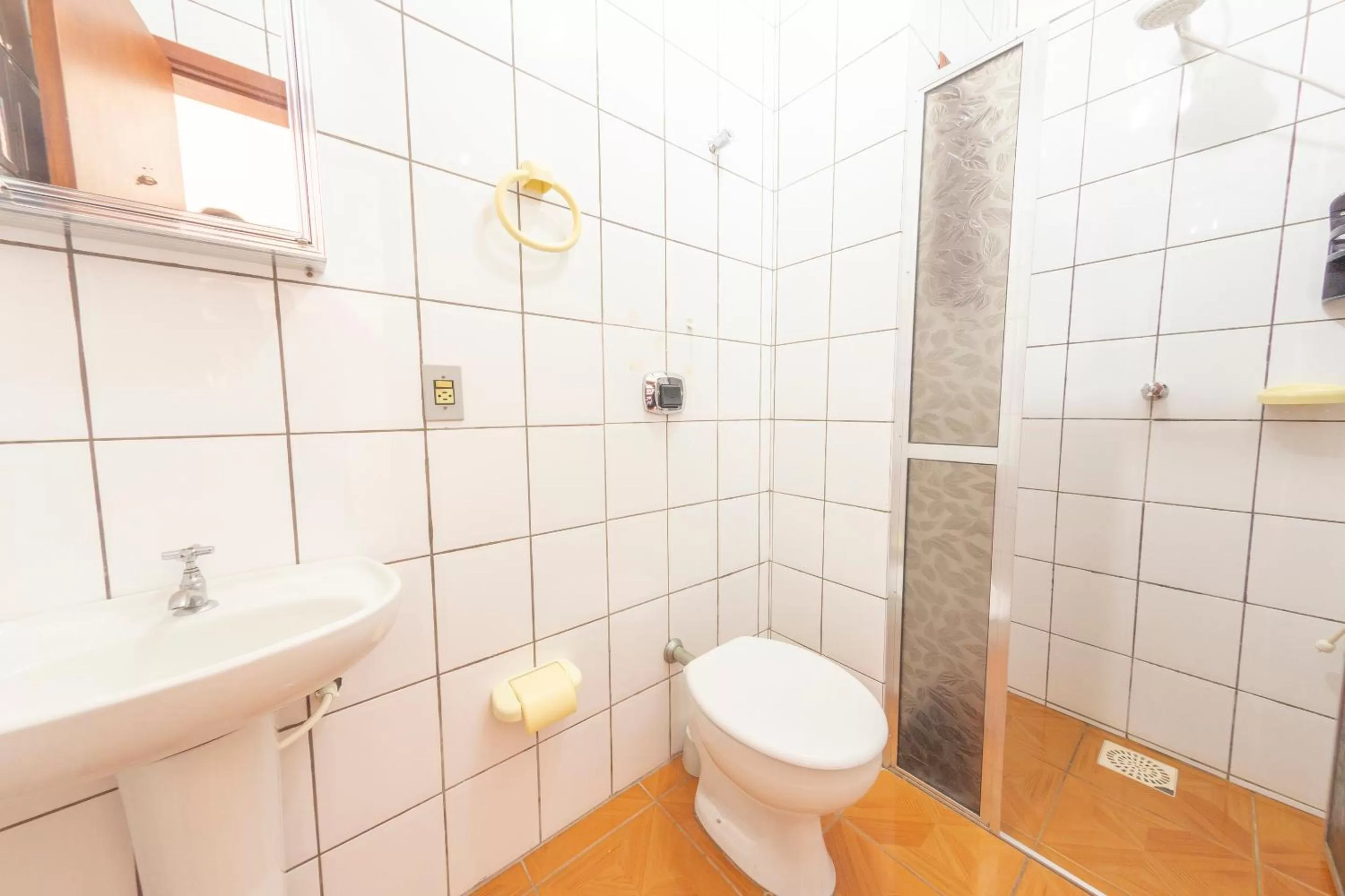 Bathroom in Pousada Japeju