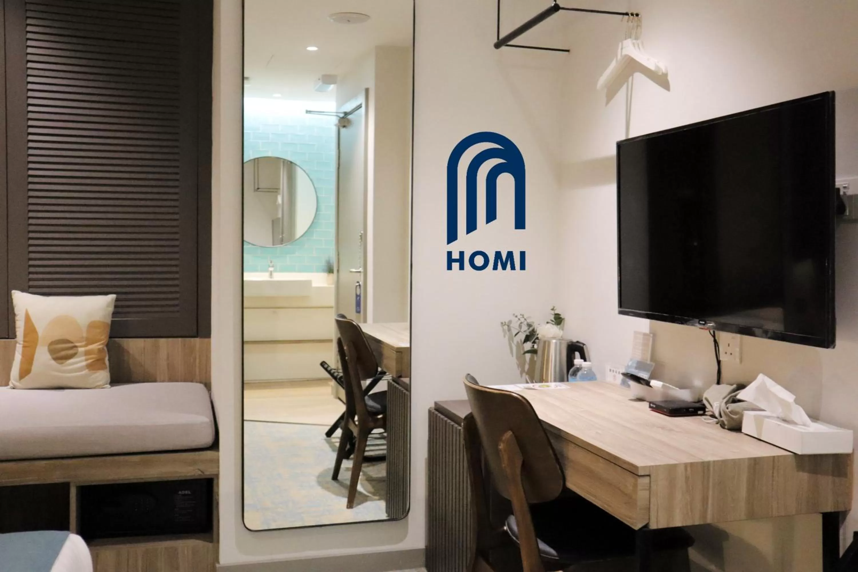 TV and multimedia, Bed in Homi Breeze at Sutera Avenue 和逸微风