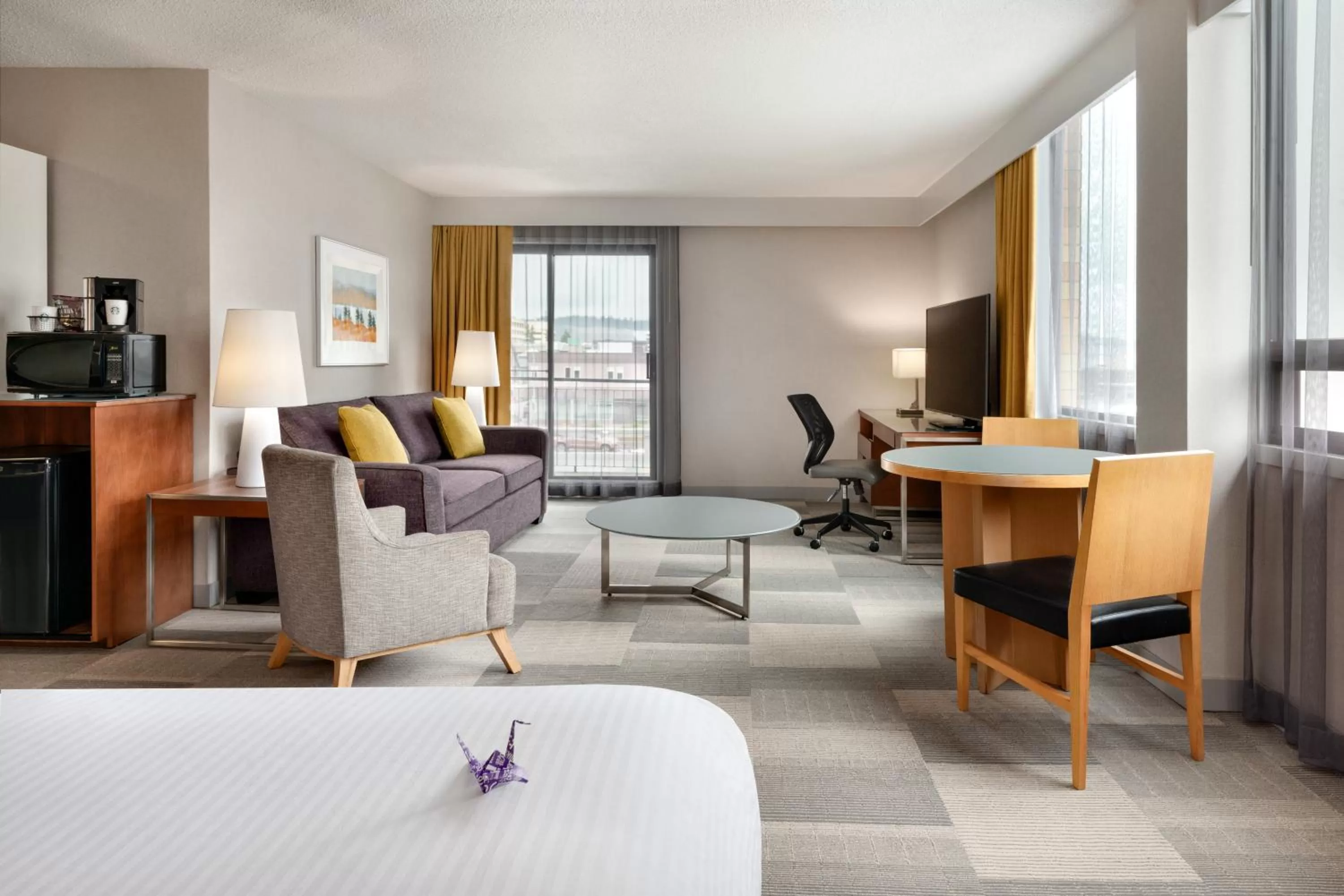 Coast Premium Queen Junior Suite in Coast Prince George Hotel by APA