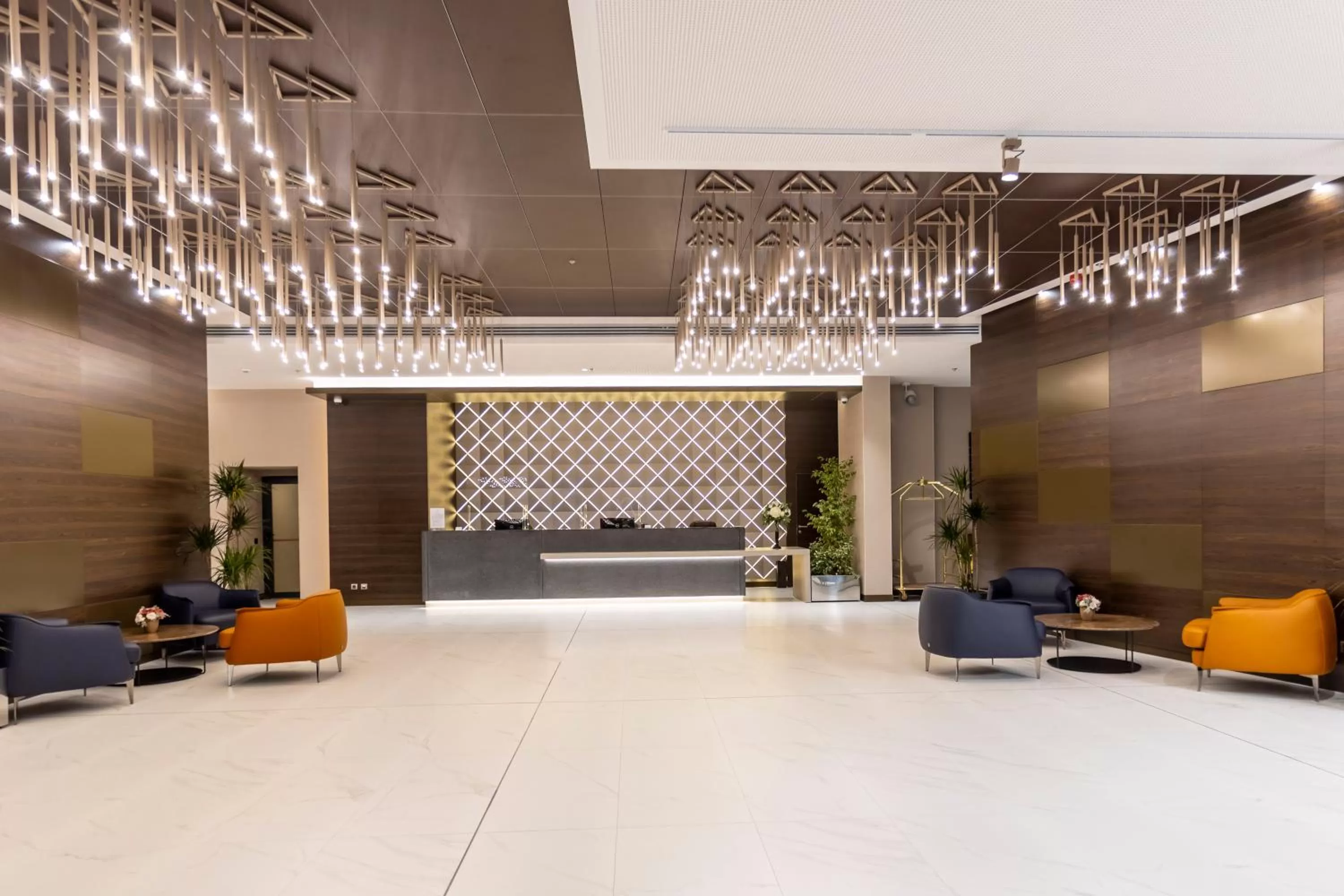 Lobby or reception in Hotel Bulgaria