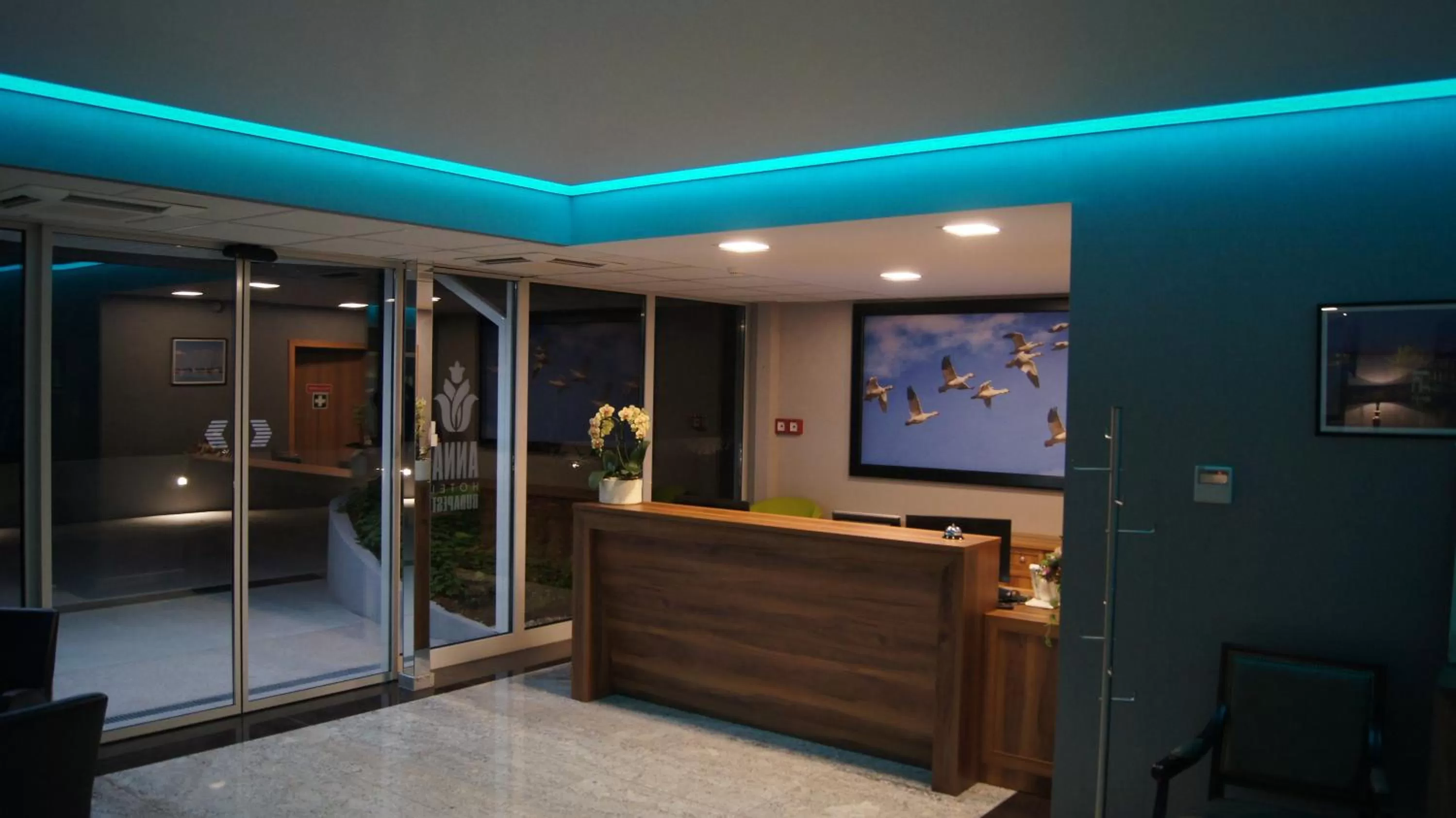Lobby or reception in Anna Hotel