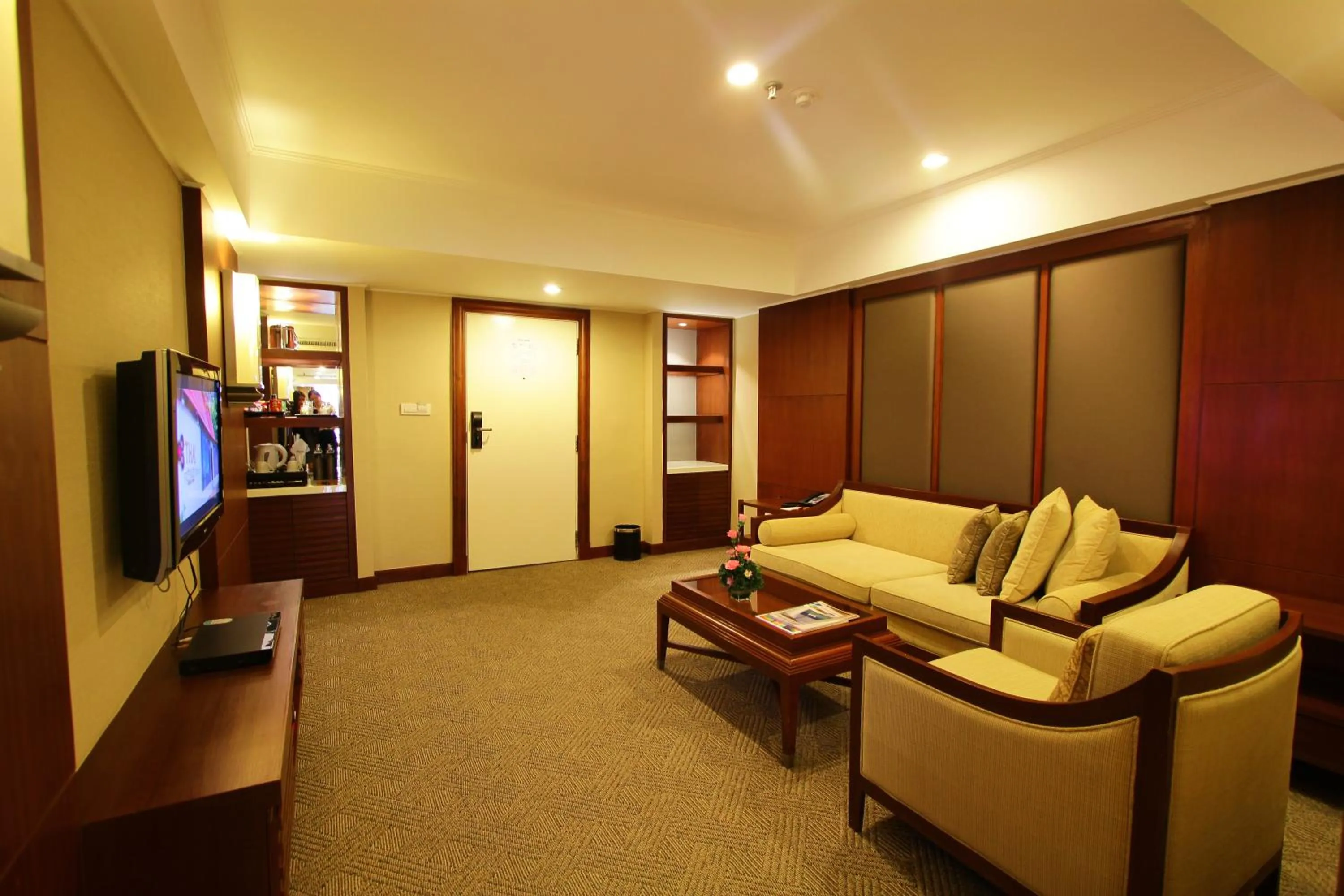 Living room in Dusit Thani Pattaya