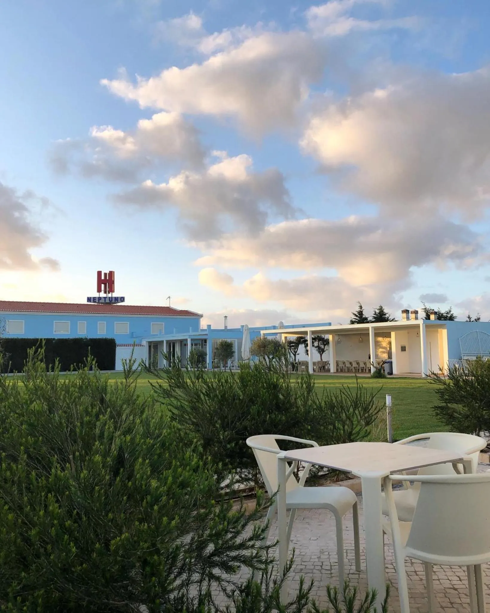 Patio in Hotel Neptuno