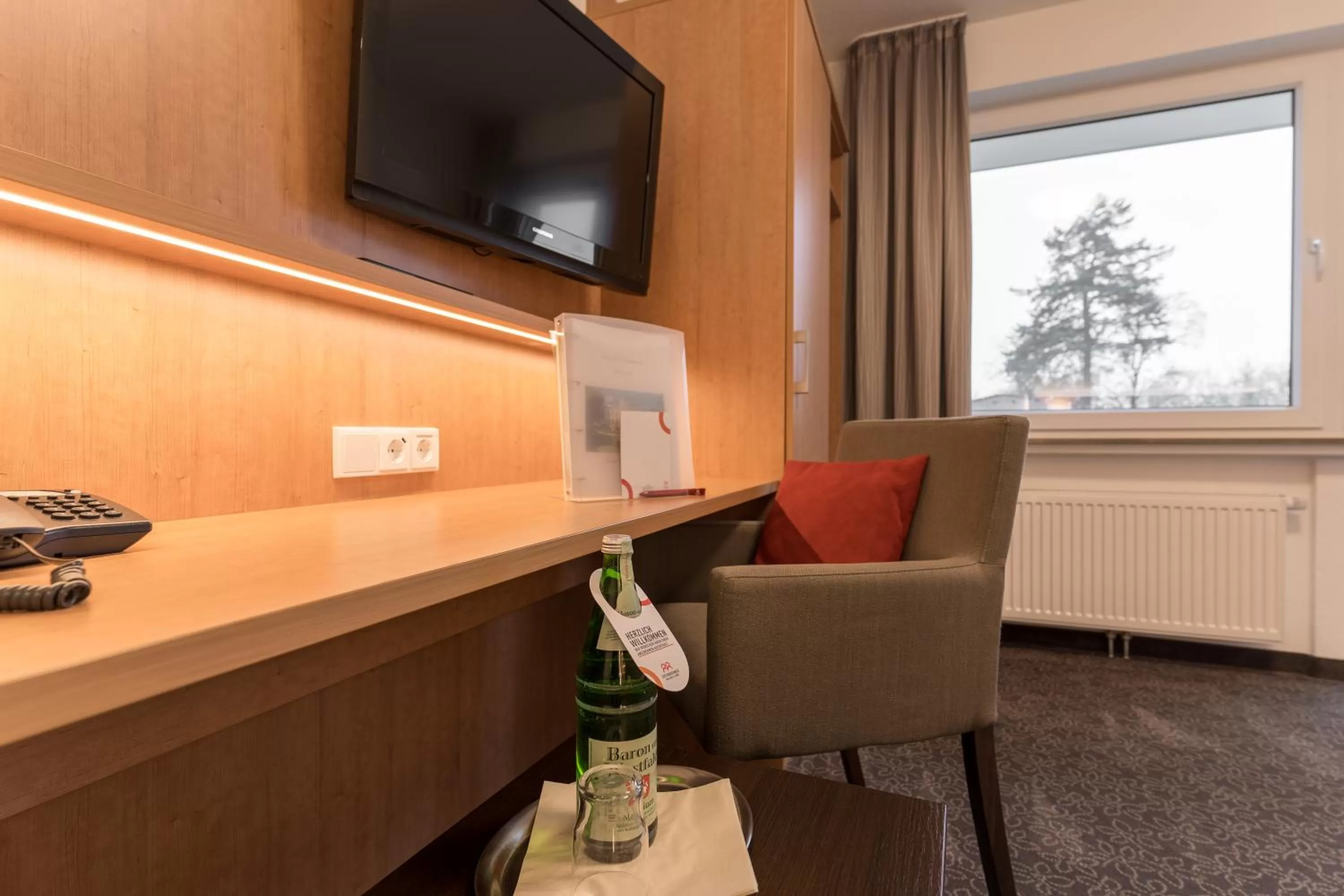 TV/Entertainment Center in Hotel Villa Dürkopp