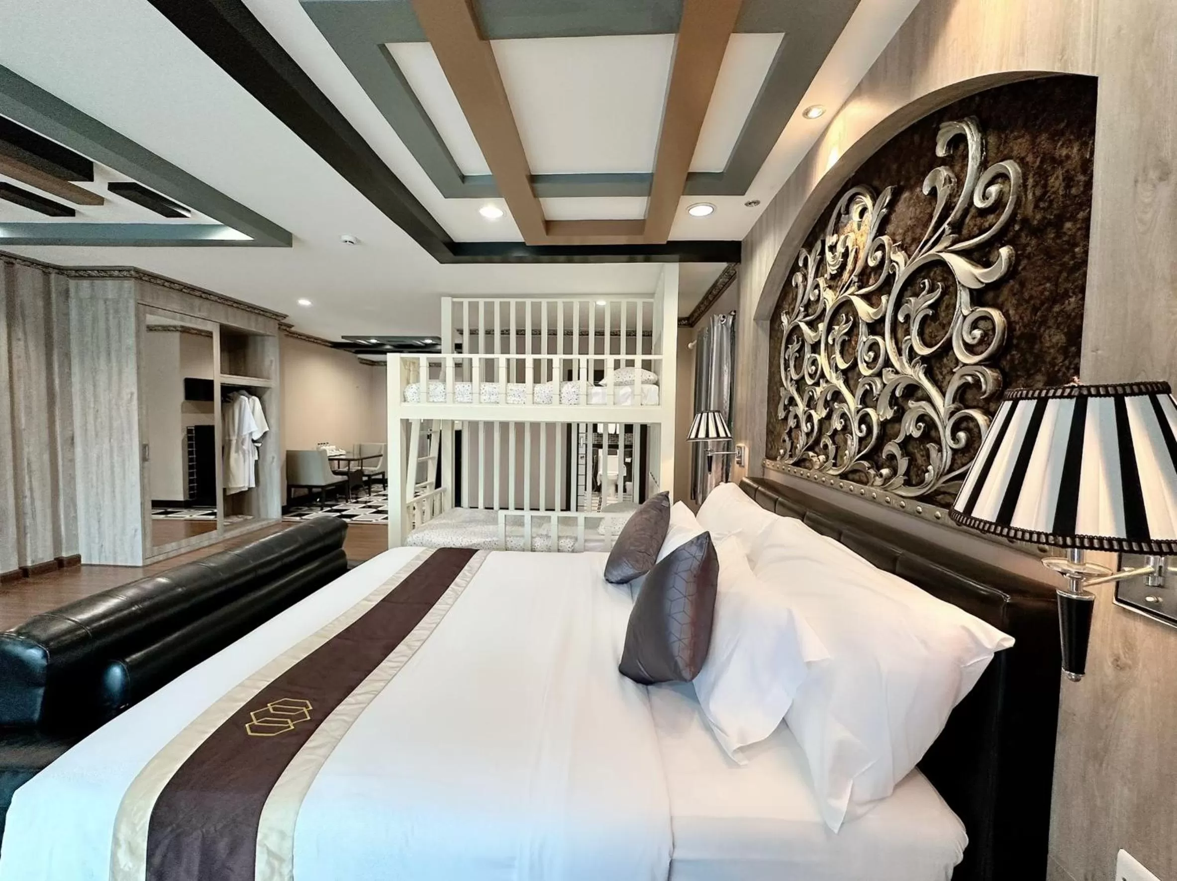 Photo of the whole room, Bed in KTK Pattaya Hotel & Residence
