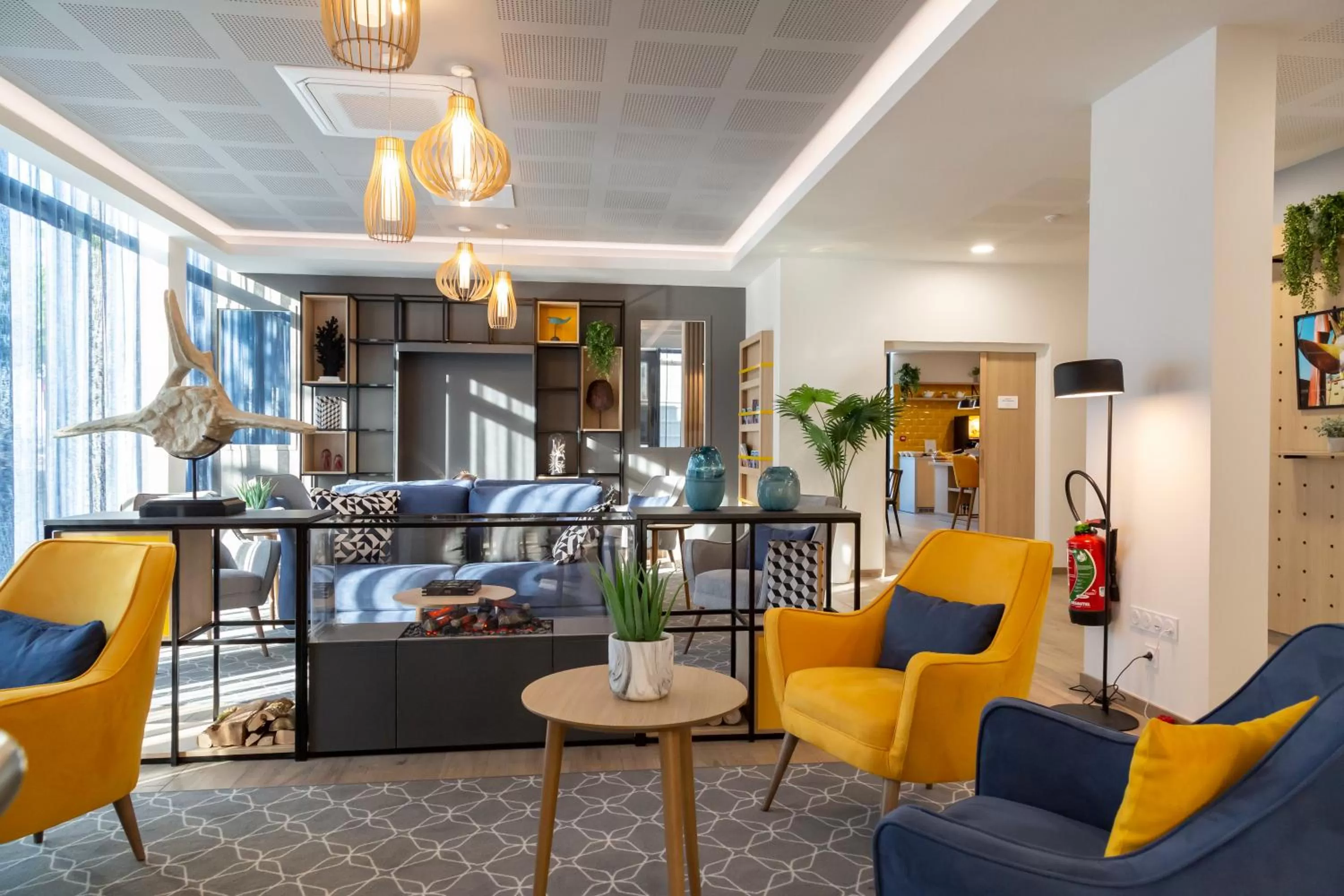 Lobby or reception in Appart Hotel Odalys City Le Havre Centre