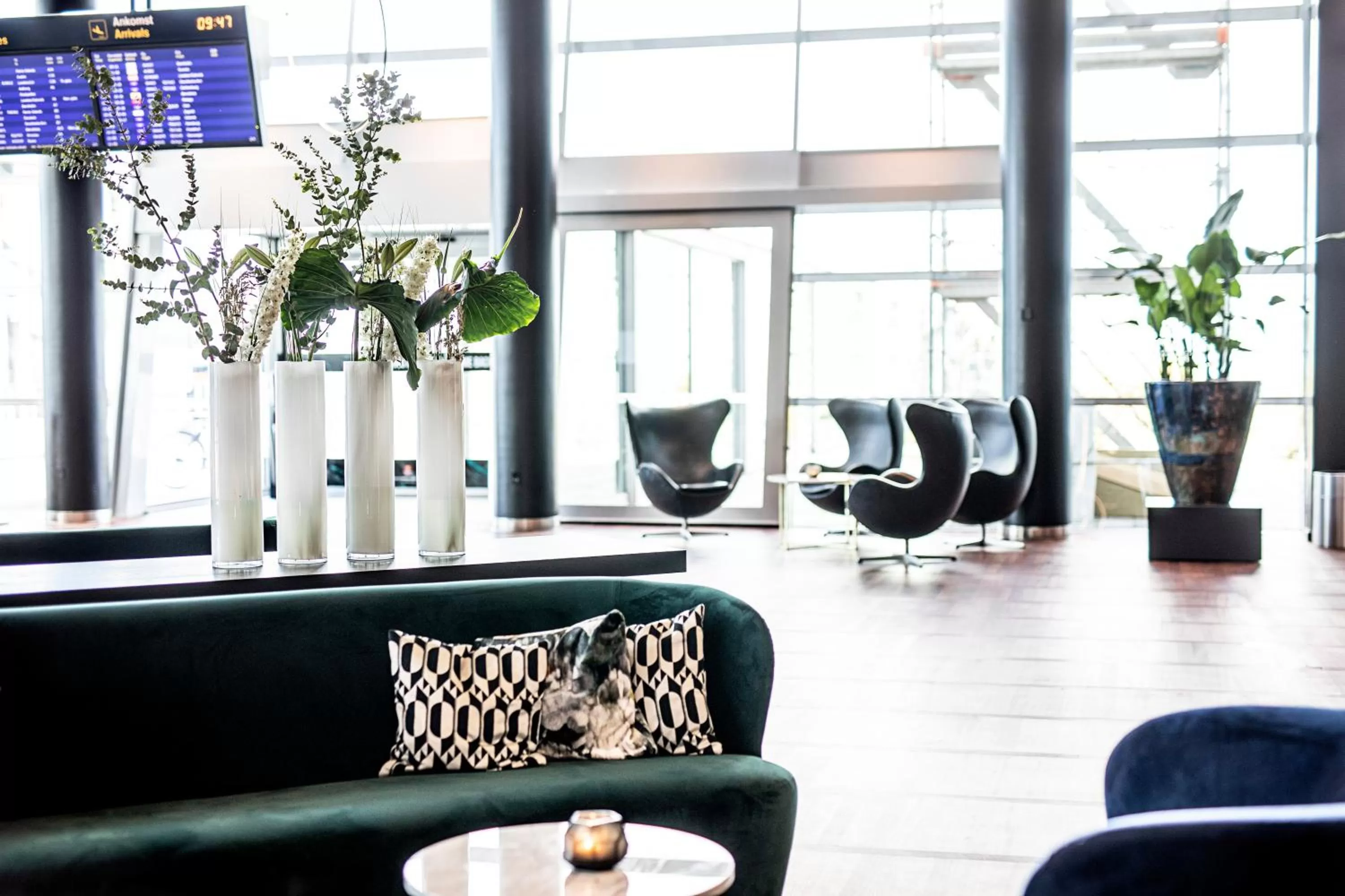 Lobby or reception in Clarion Hotel Copenhagen Airport