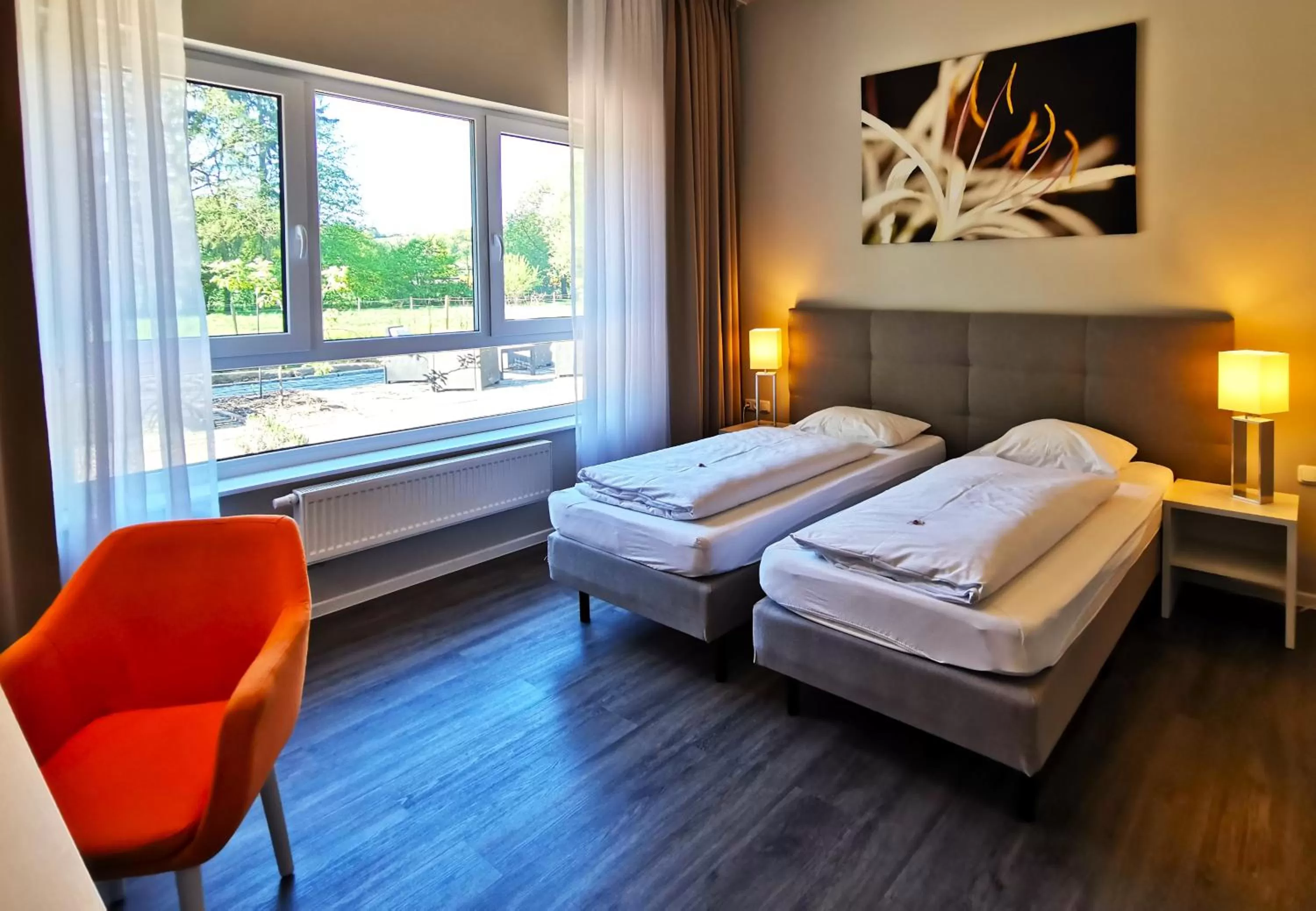 Photo of the whole room, Bed in Hotel Gutsmühle