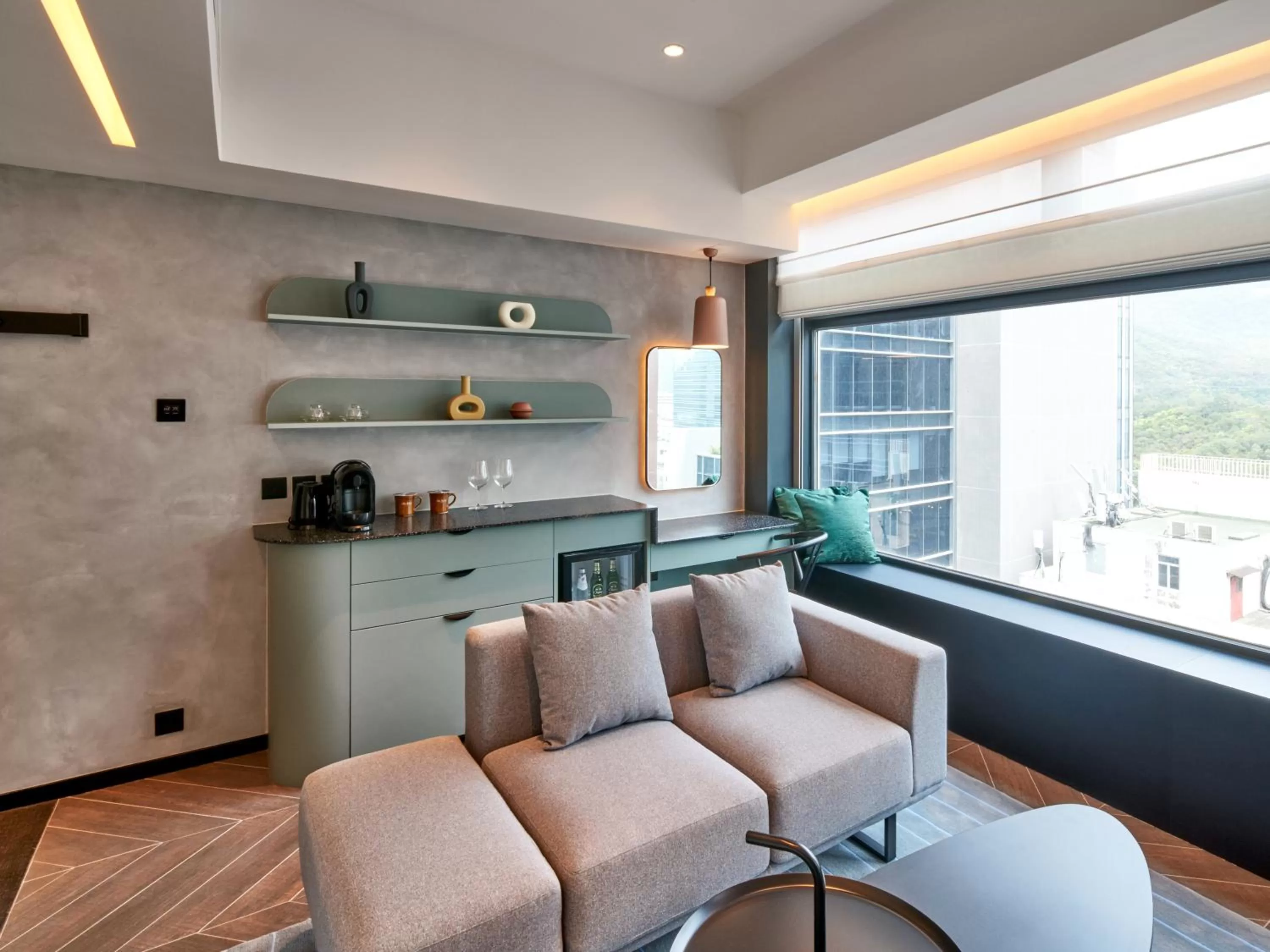 Living room in the Arca