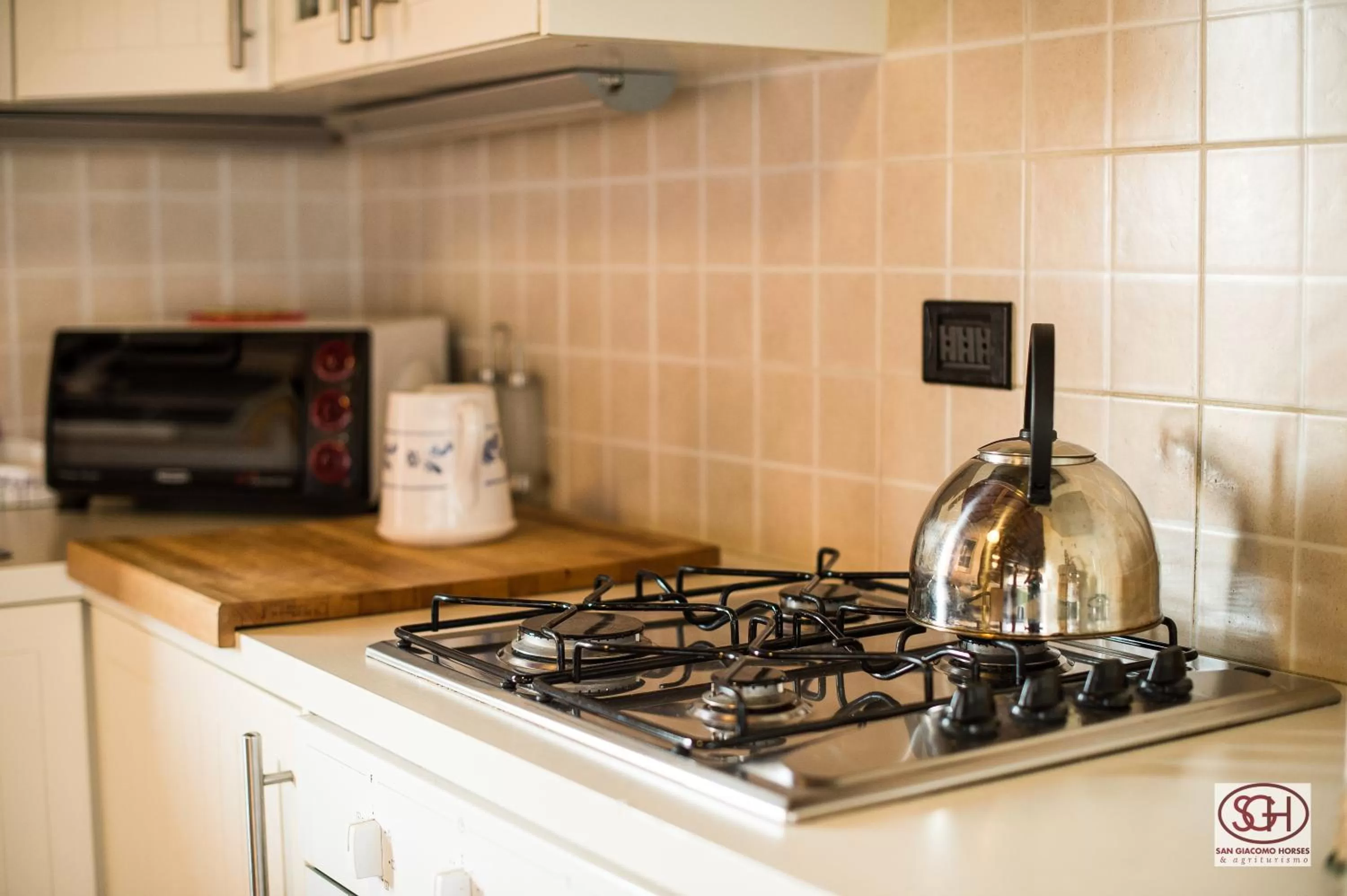 Decorative detail in San Giacomo Horses & Agriturismo