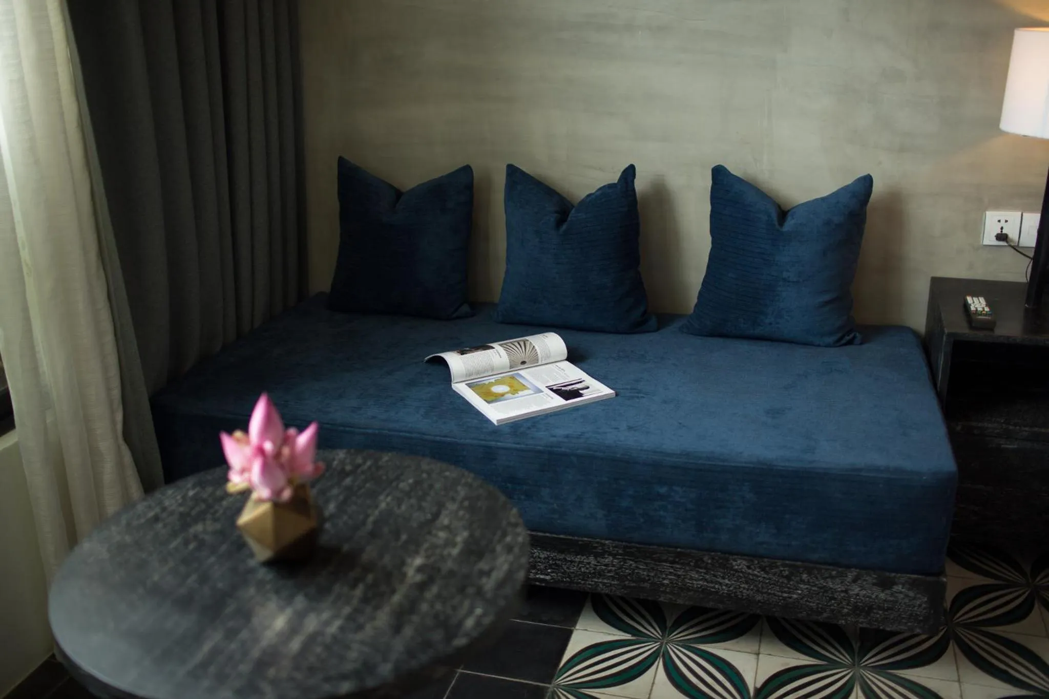 Living room in Monthara Angkor Residence