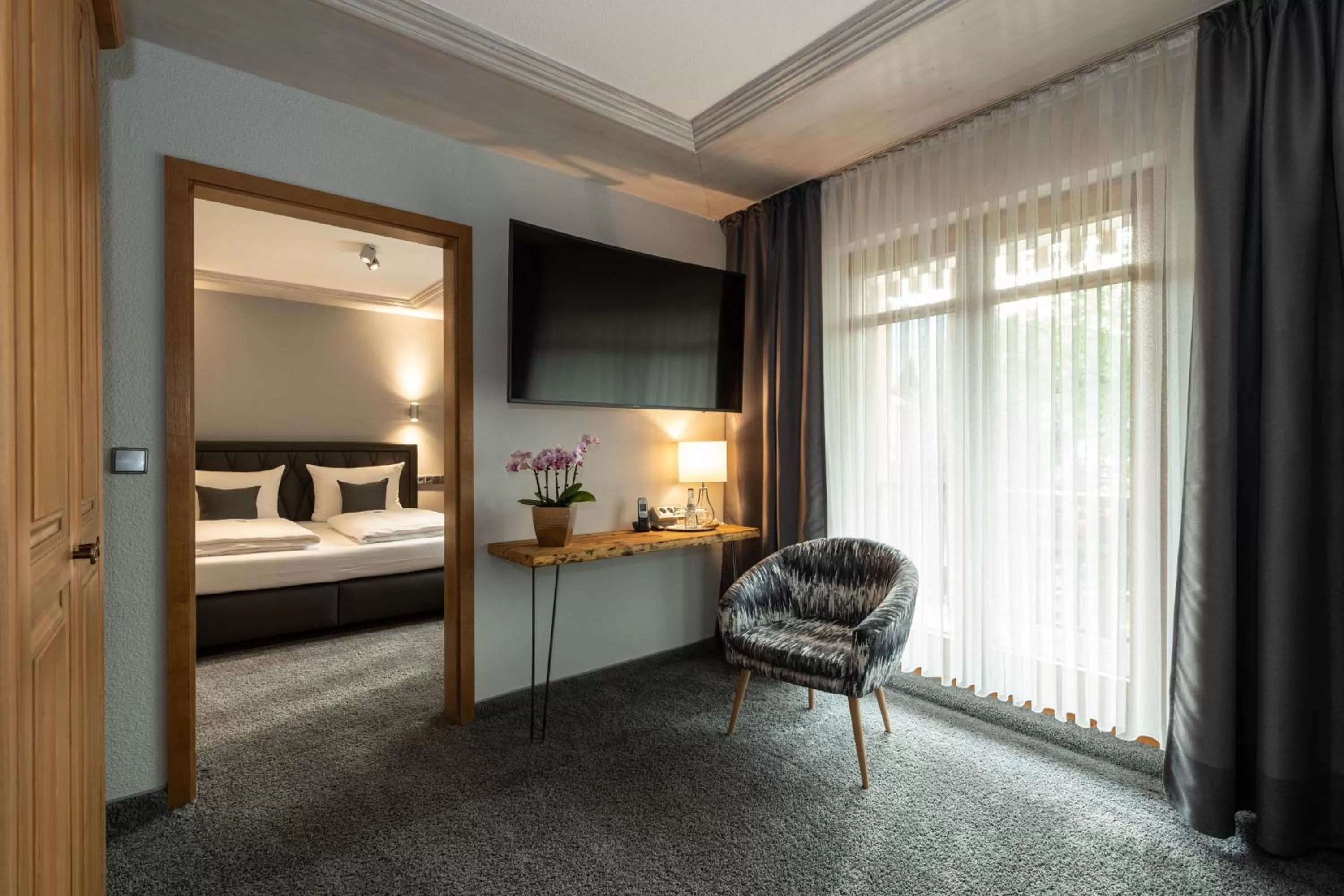 Bed in Hotel & Restaurant Becher