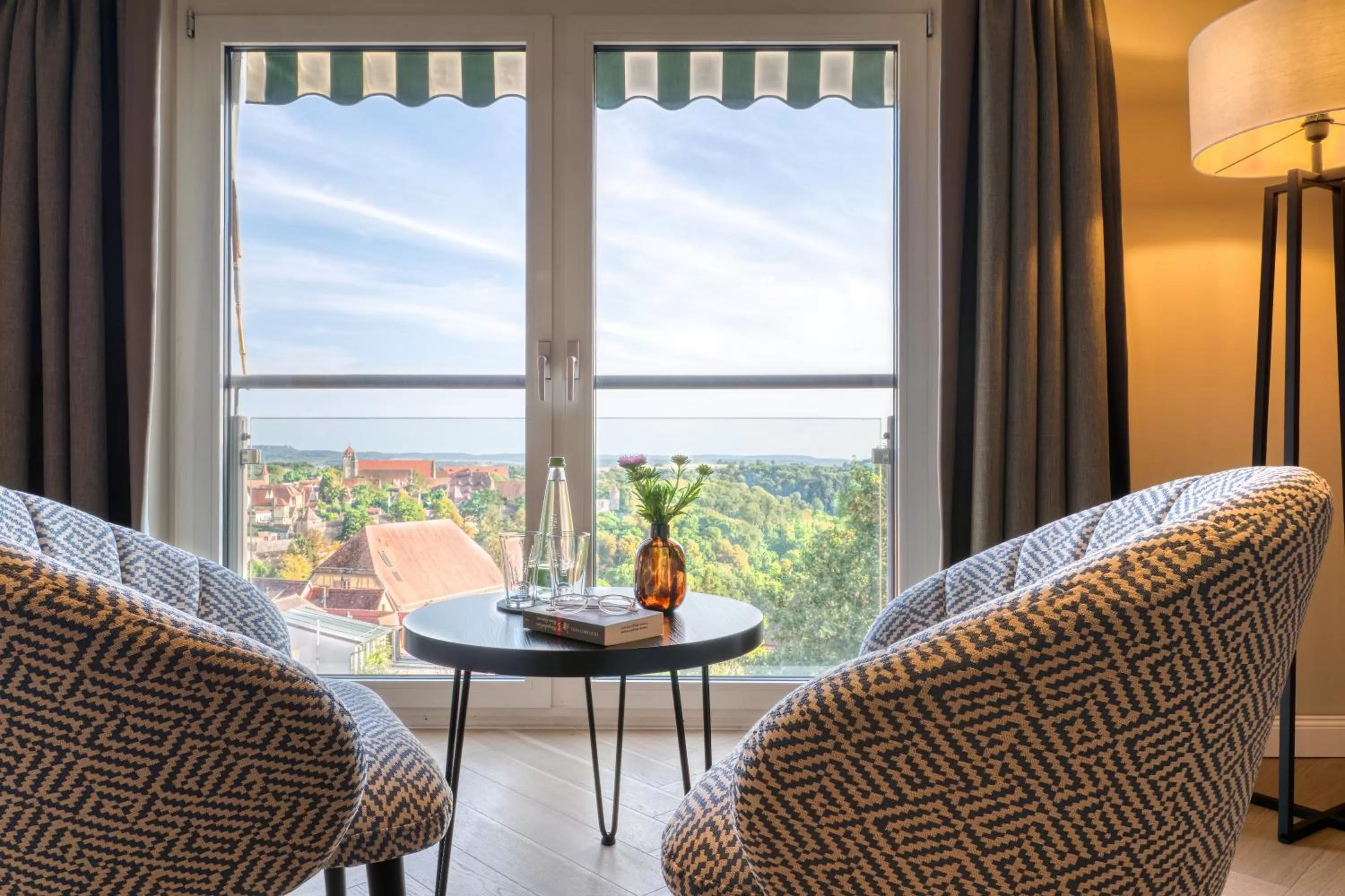 Seating area in Hotel Eisenhut