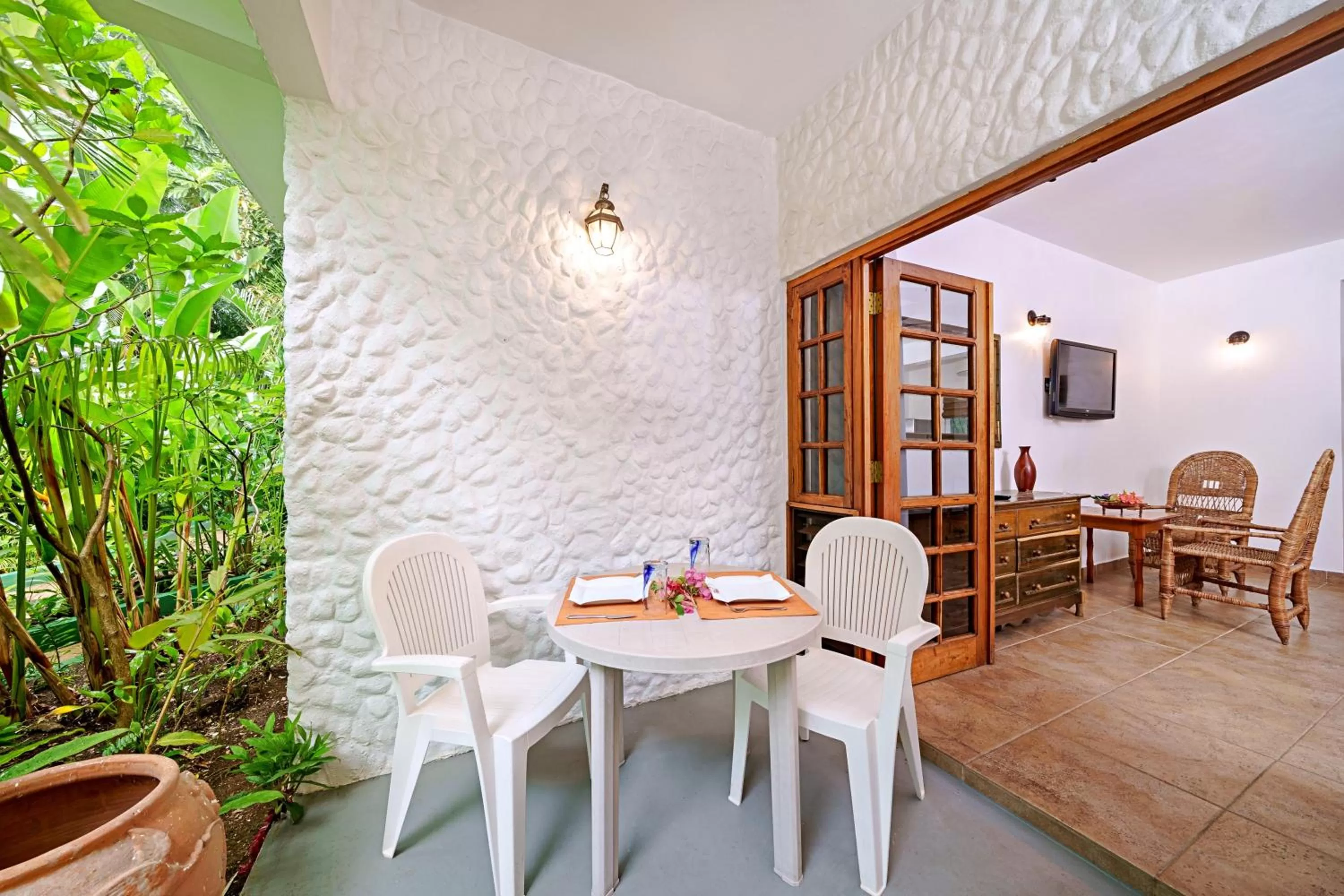 Patio in Beach House Condos, Negril