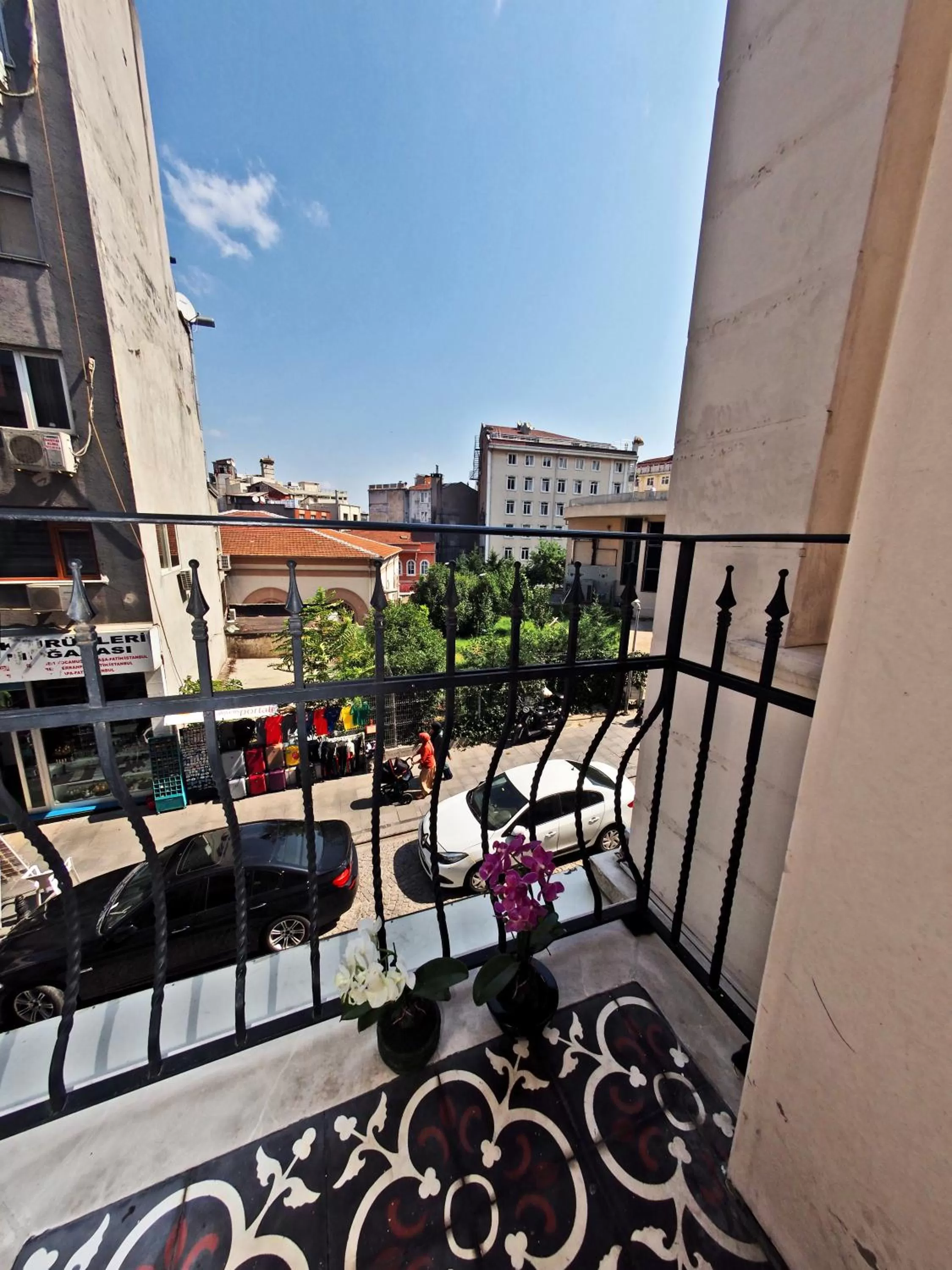 Balcony/Terrace in Nusretbey Hotel