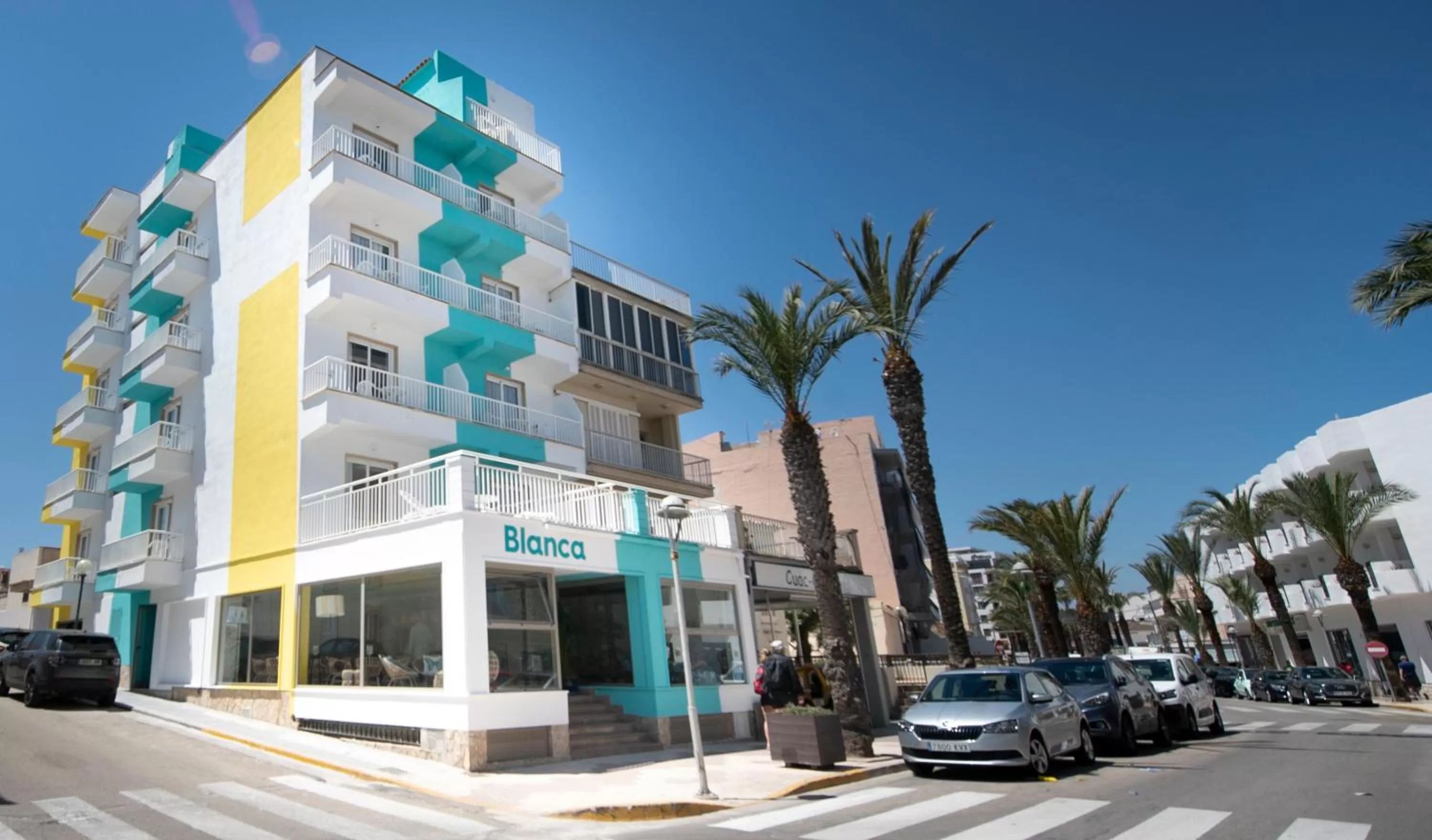 Decorative detail in Hostal Blanca