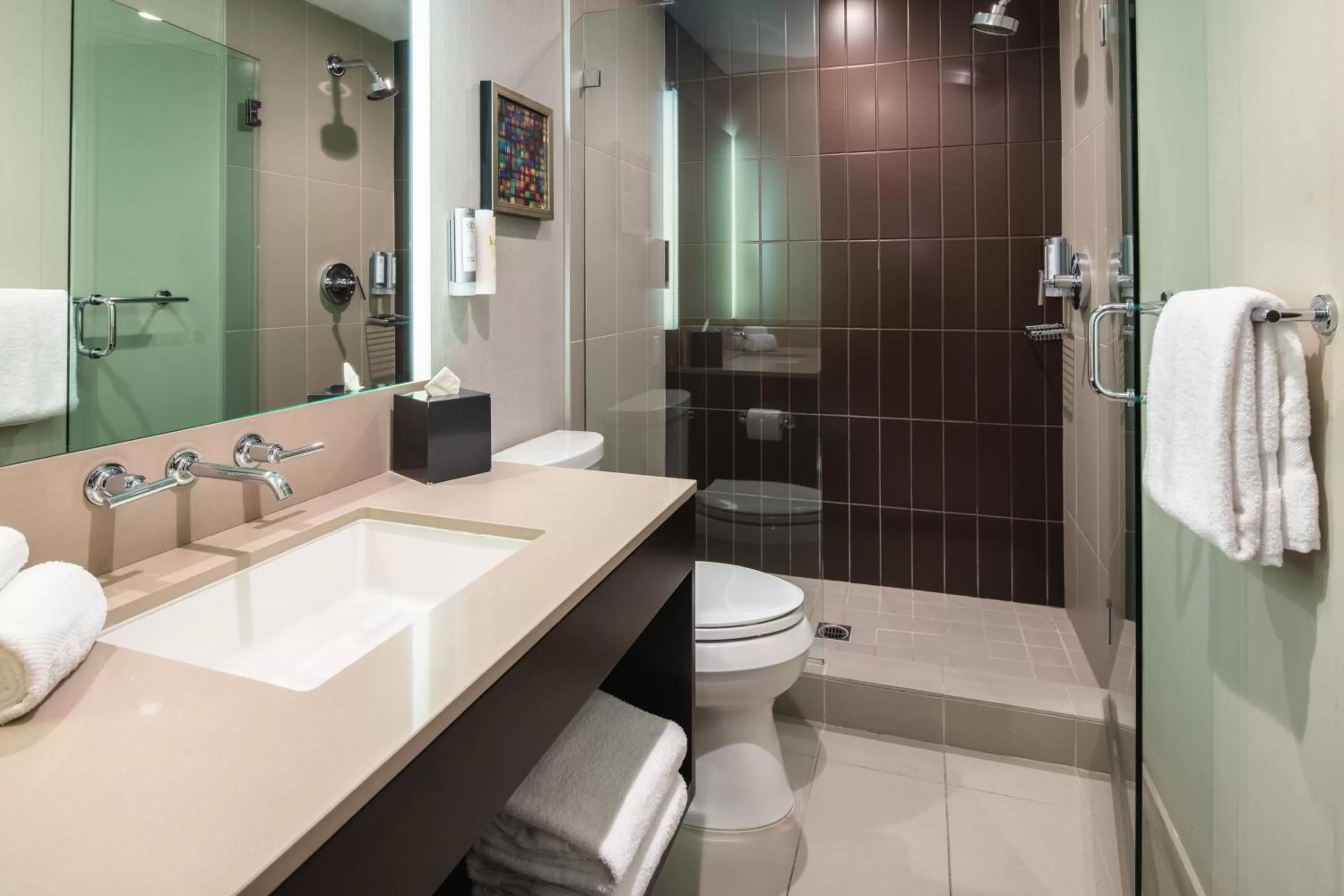 Bathroom in Hotel Lucent