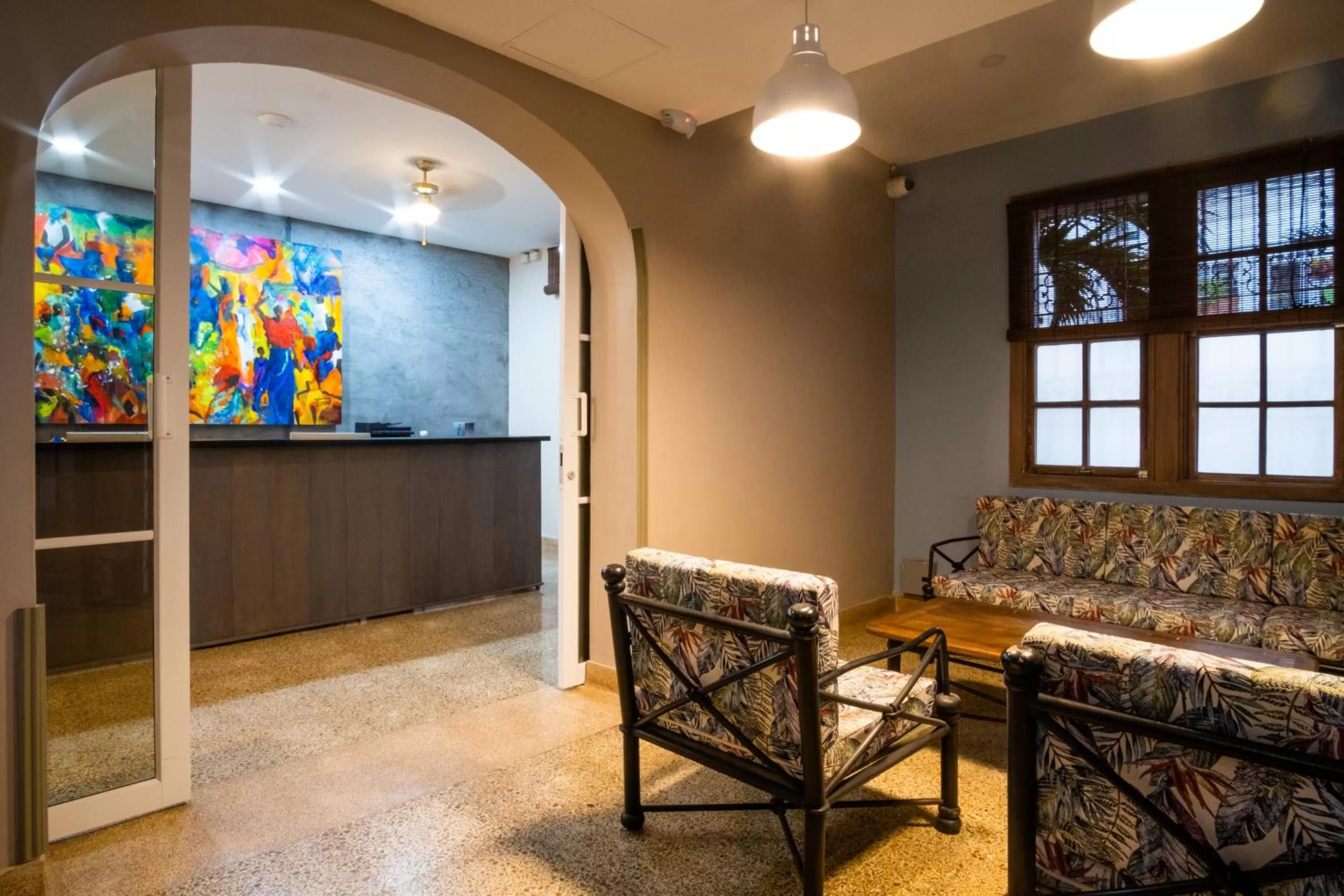 Living room in Rossa Palma