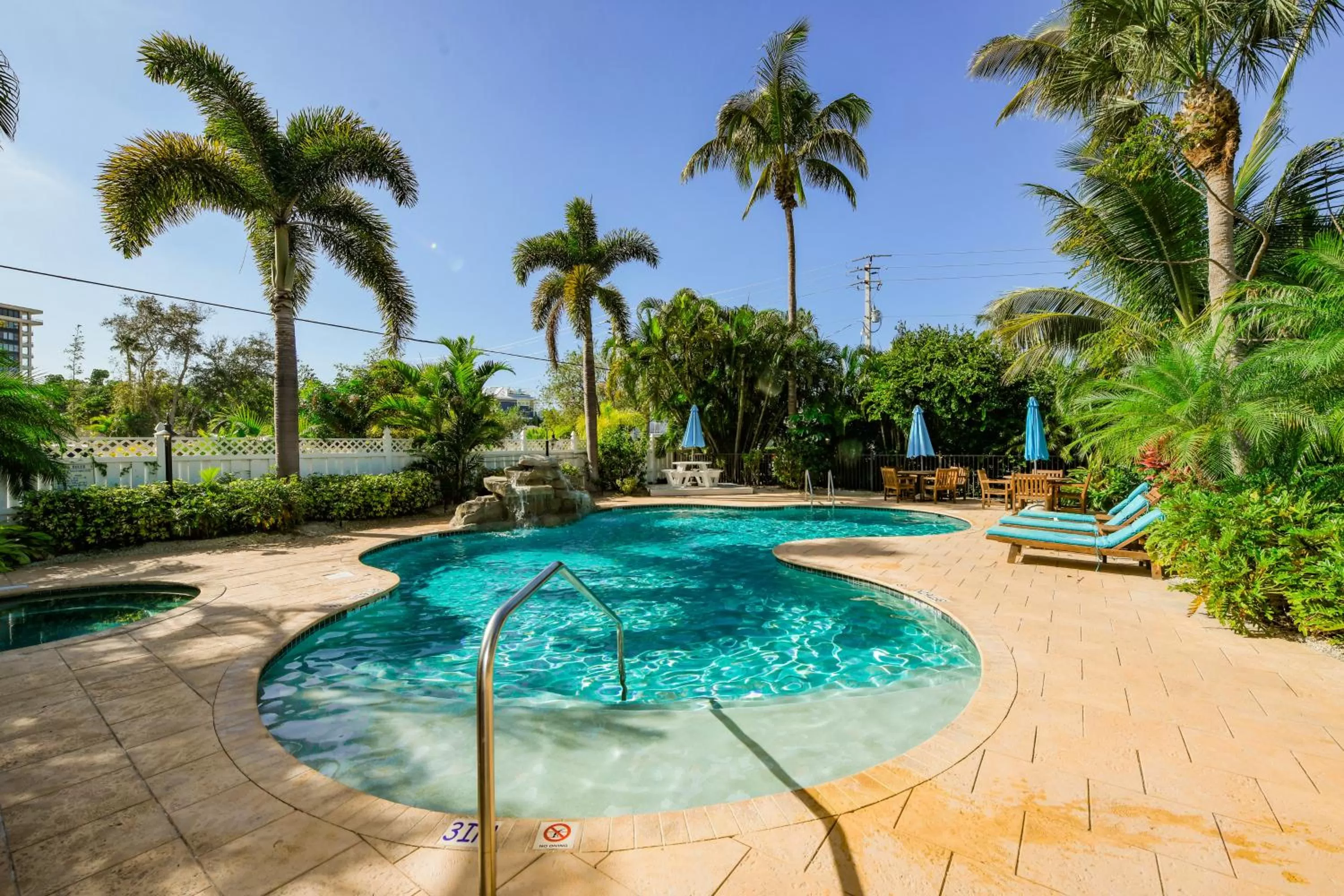 Pool view in Tropical Breeze Resort