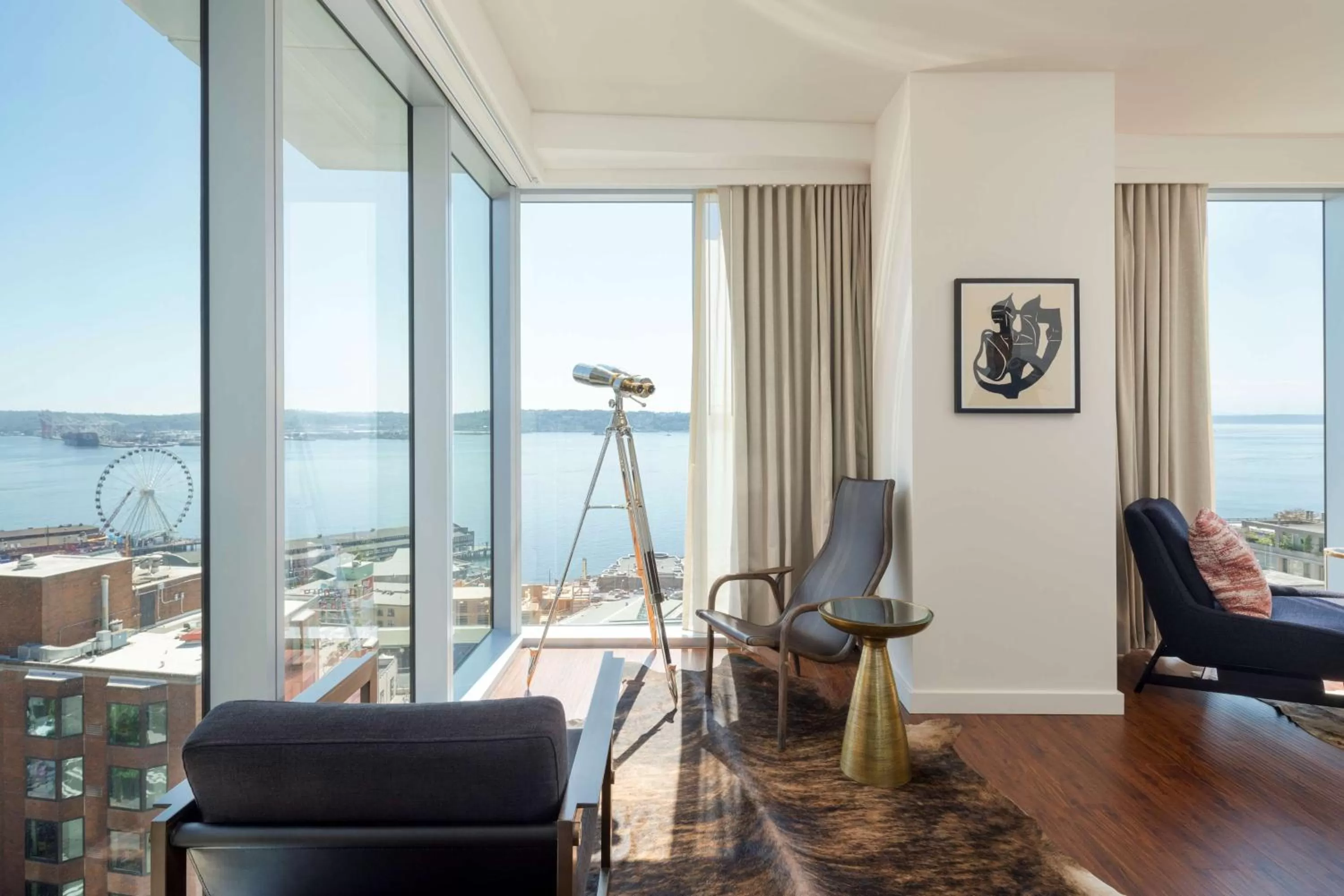 Photo of the whole room in Thompson Seattle, by Hyatt