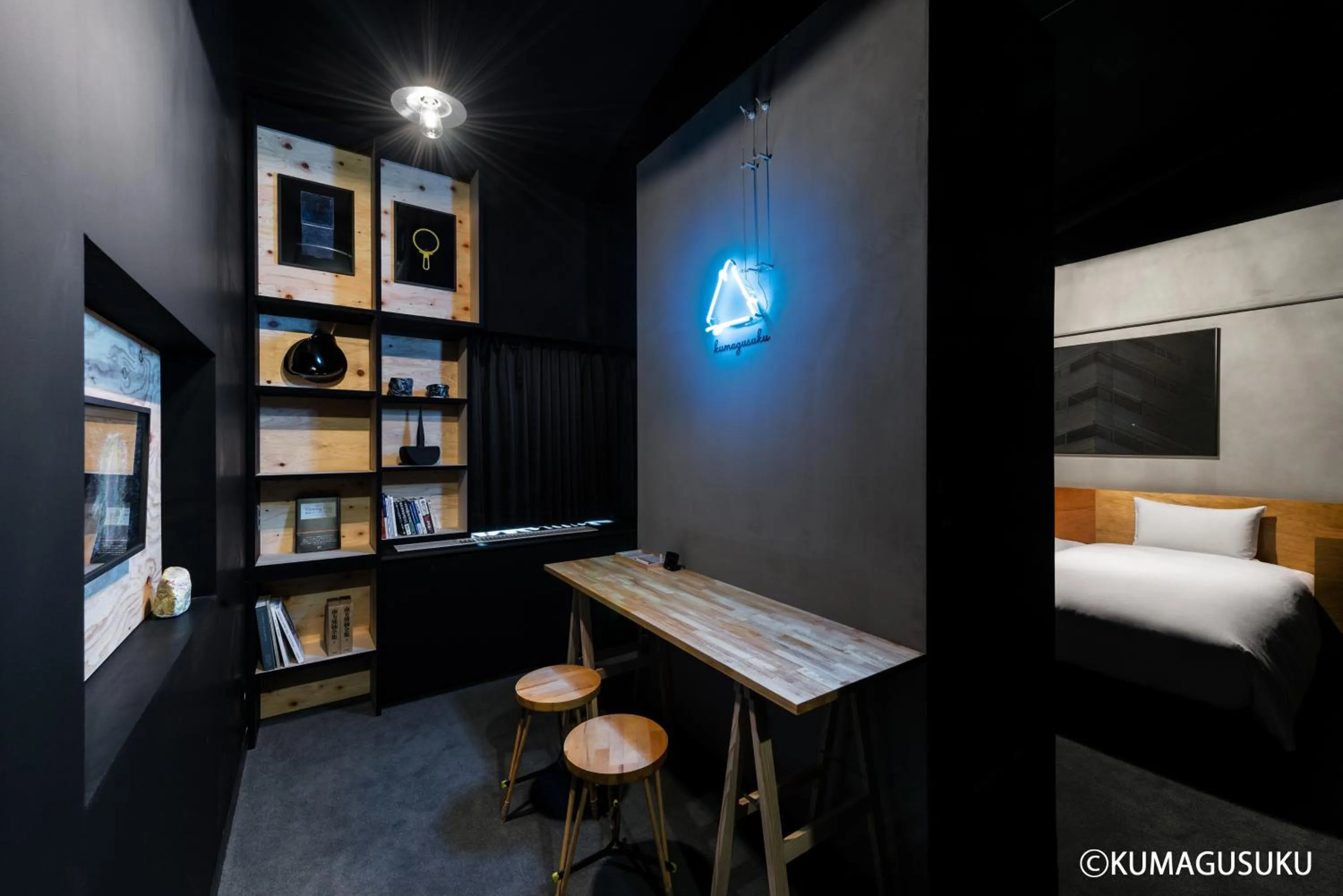 Photo of the whole room, Bed in Hotel Anteroom Kyoto