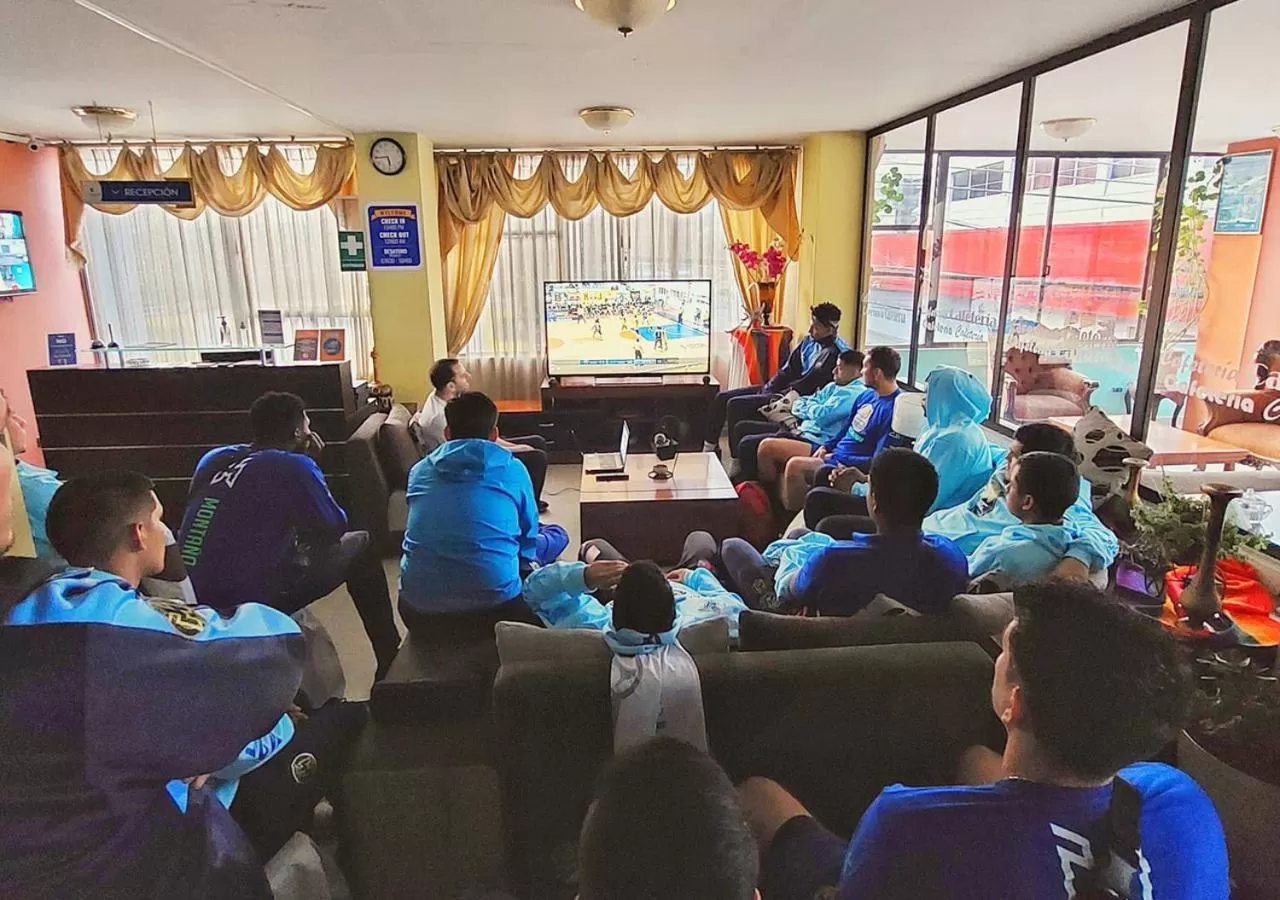 Property building in La Merced Plaza Hostal