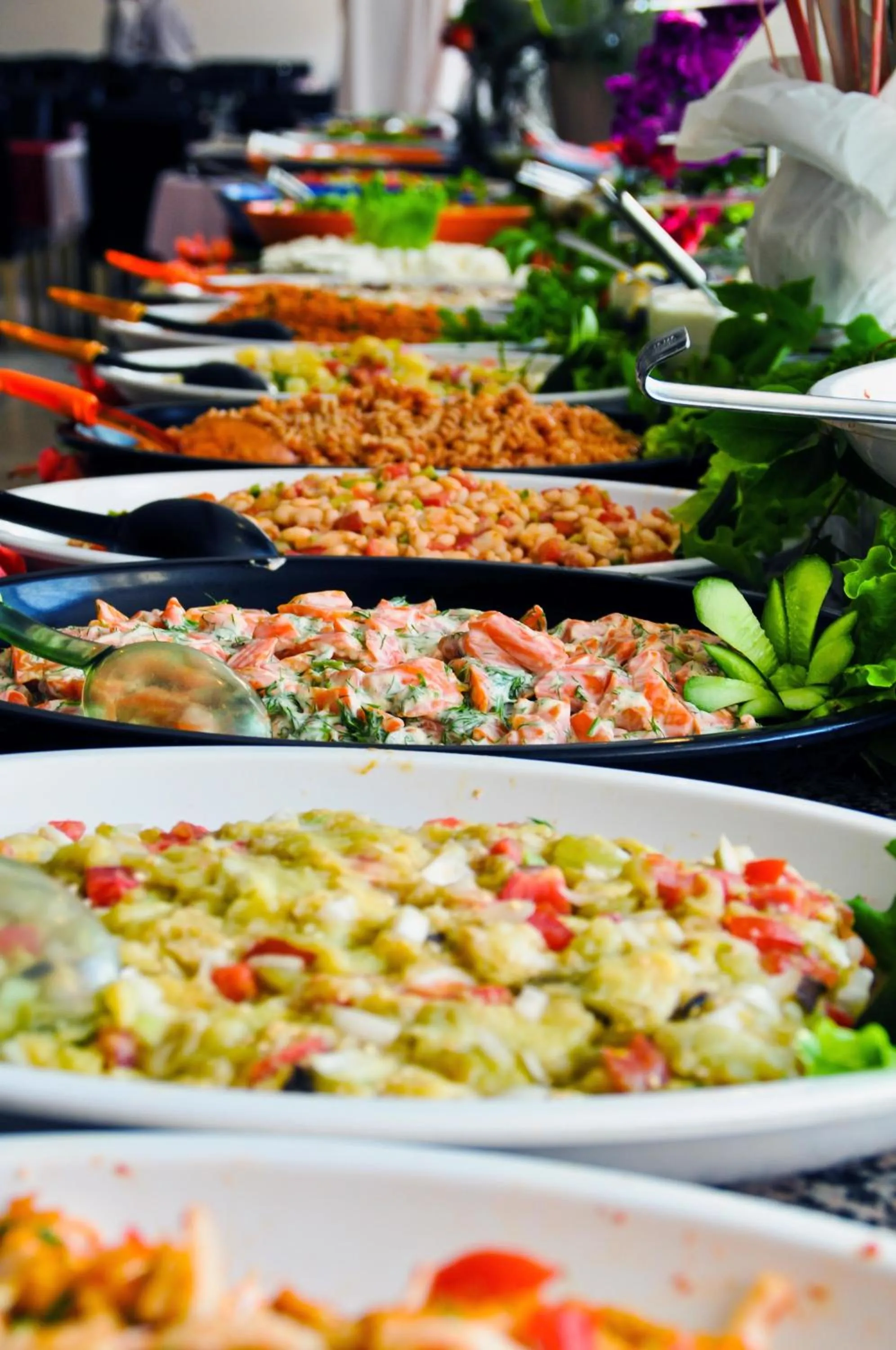 Food close-up in Belkon Hotel