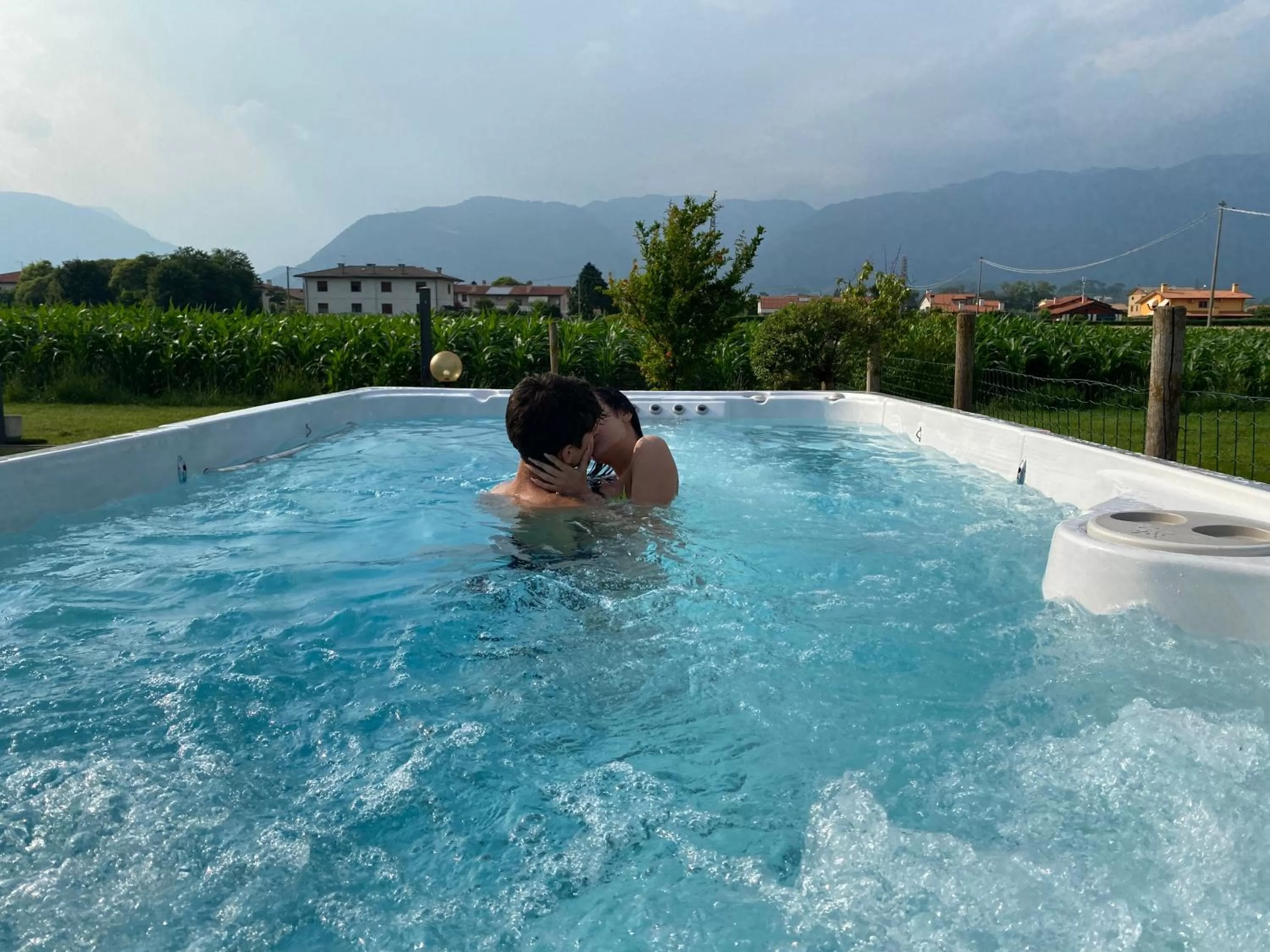 Open Air Bath, Swimming Pool in Le Fate Corbezzole
