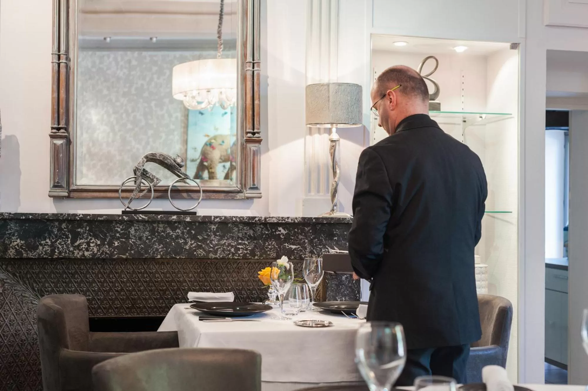 Staff in Clos St Eloi, The Originals Relais (Relais du Silence)