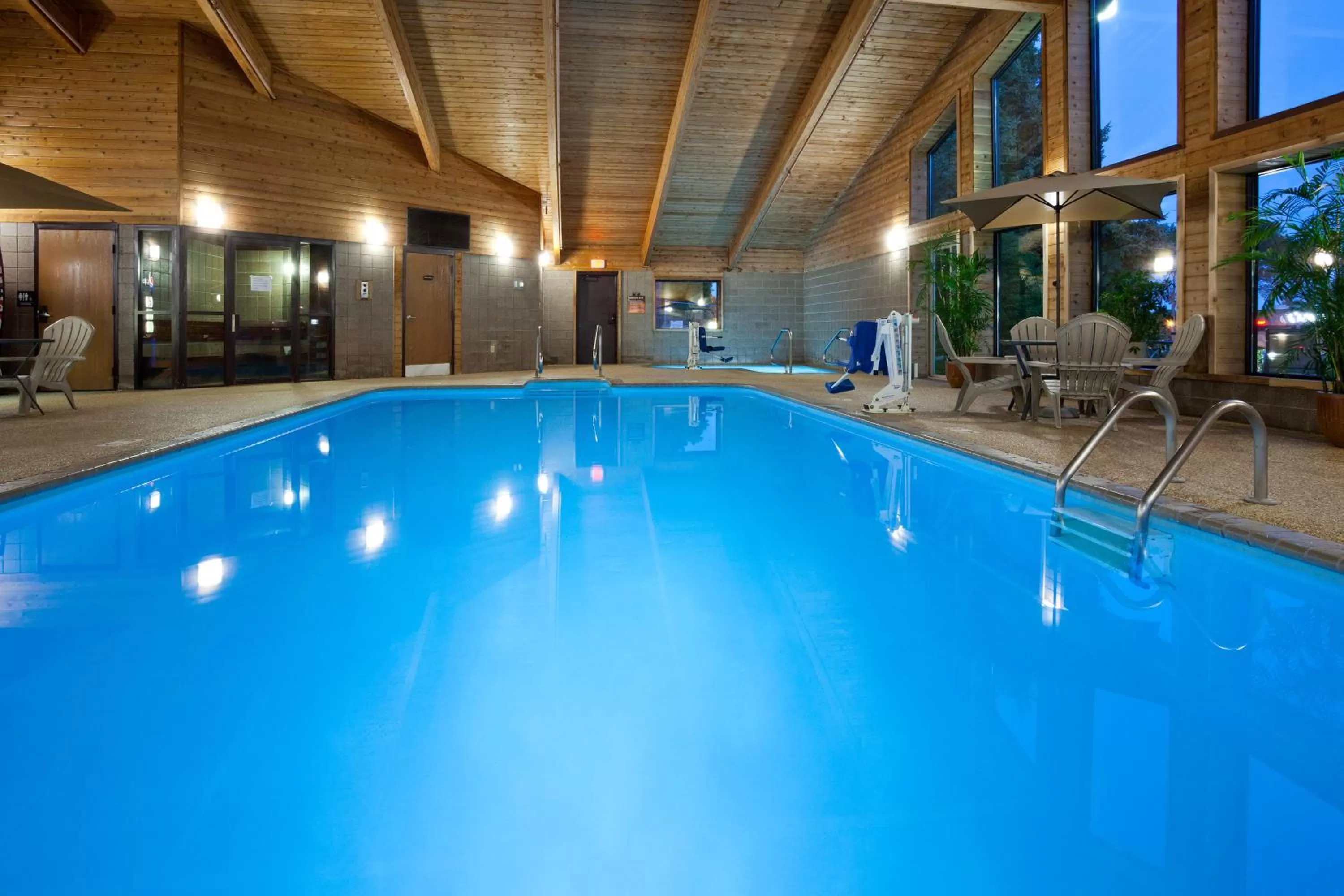 Swimming pool in AmericInn by Wyndham Apple Valley