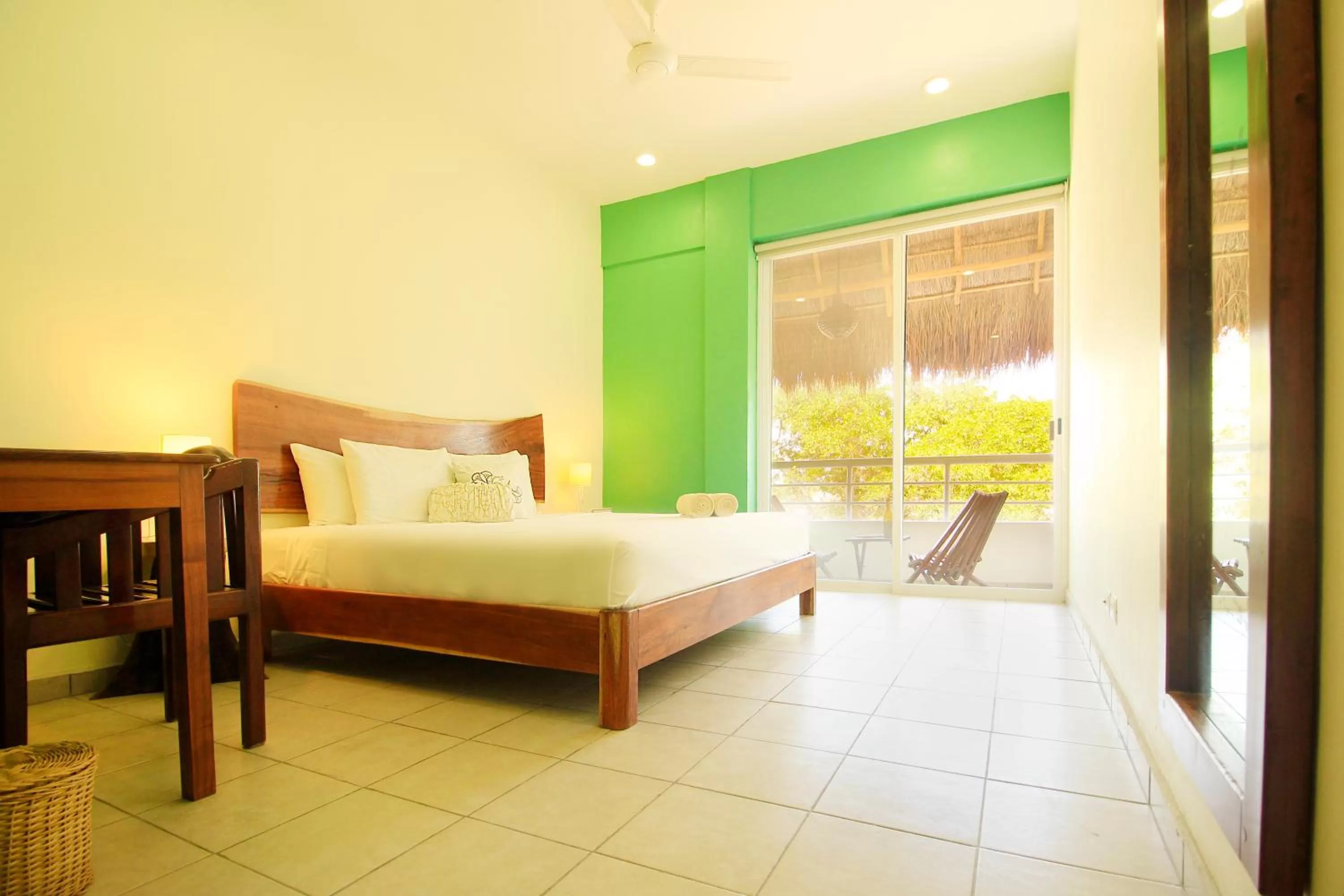 Photo of the whole room in La Palmita Budget Boutique Hotel