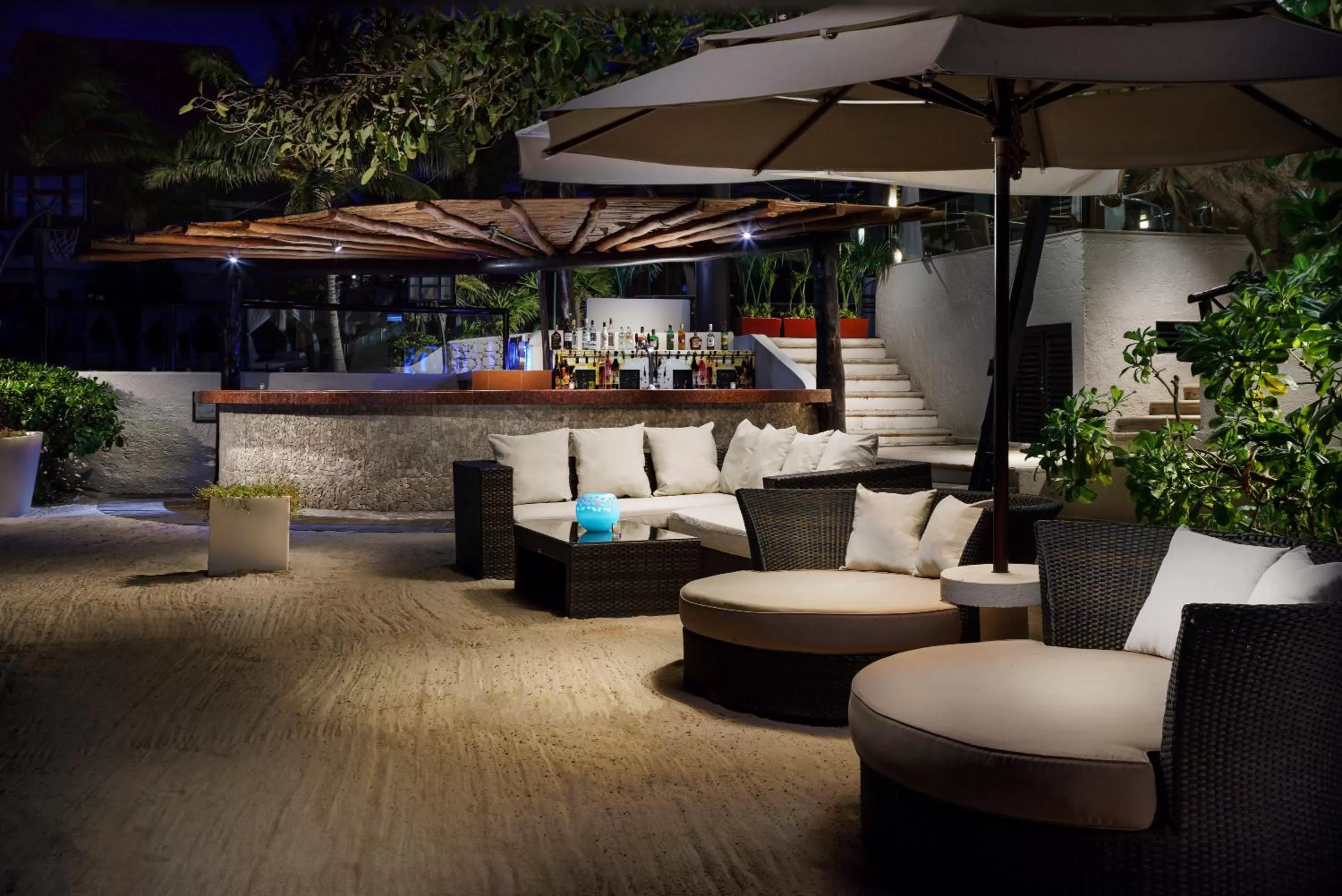 Lounge or bar in The Reef Playacar Beach Resort & Spa-Optional All Inclusive