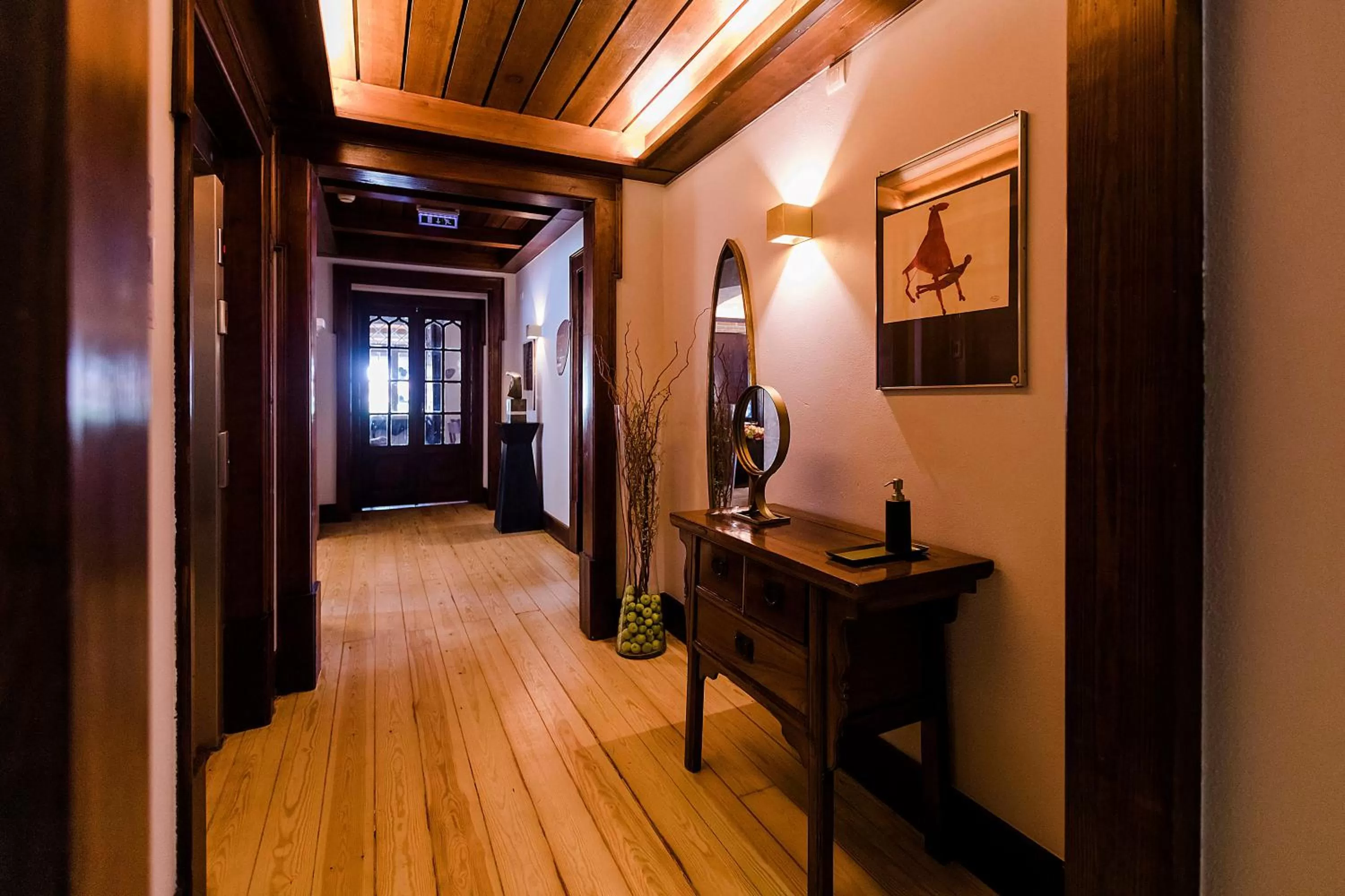 Lobby or reception in Hotel Lusitano