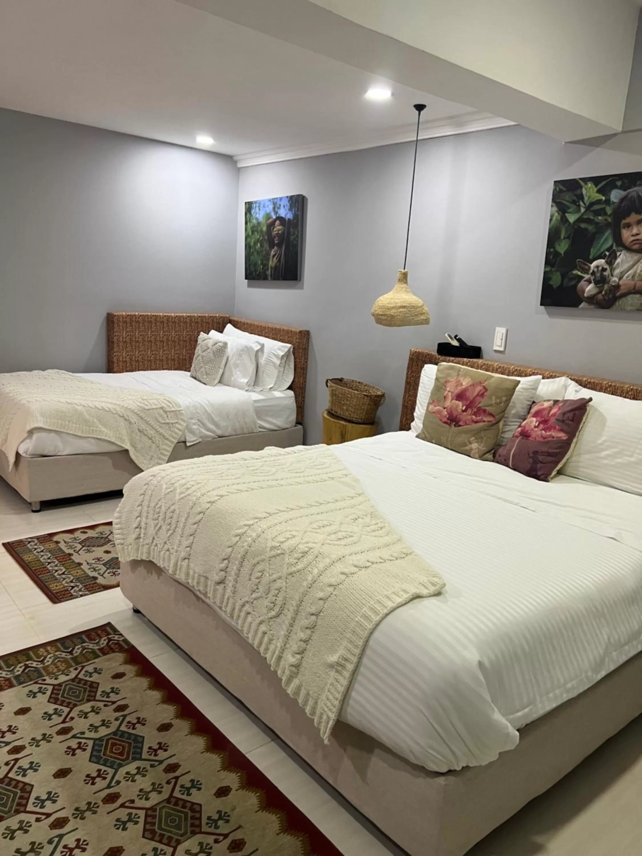 Bed in Hotel Boutique CASA CHUNUU Santa Marta