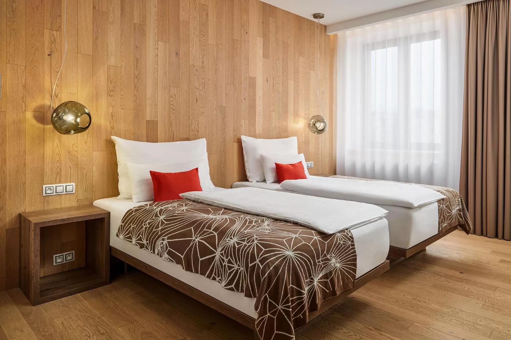 Bed in Hotel Passage