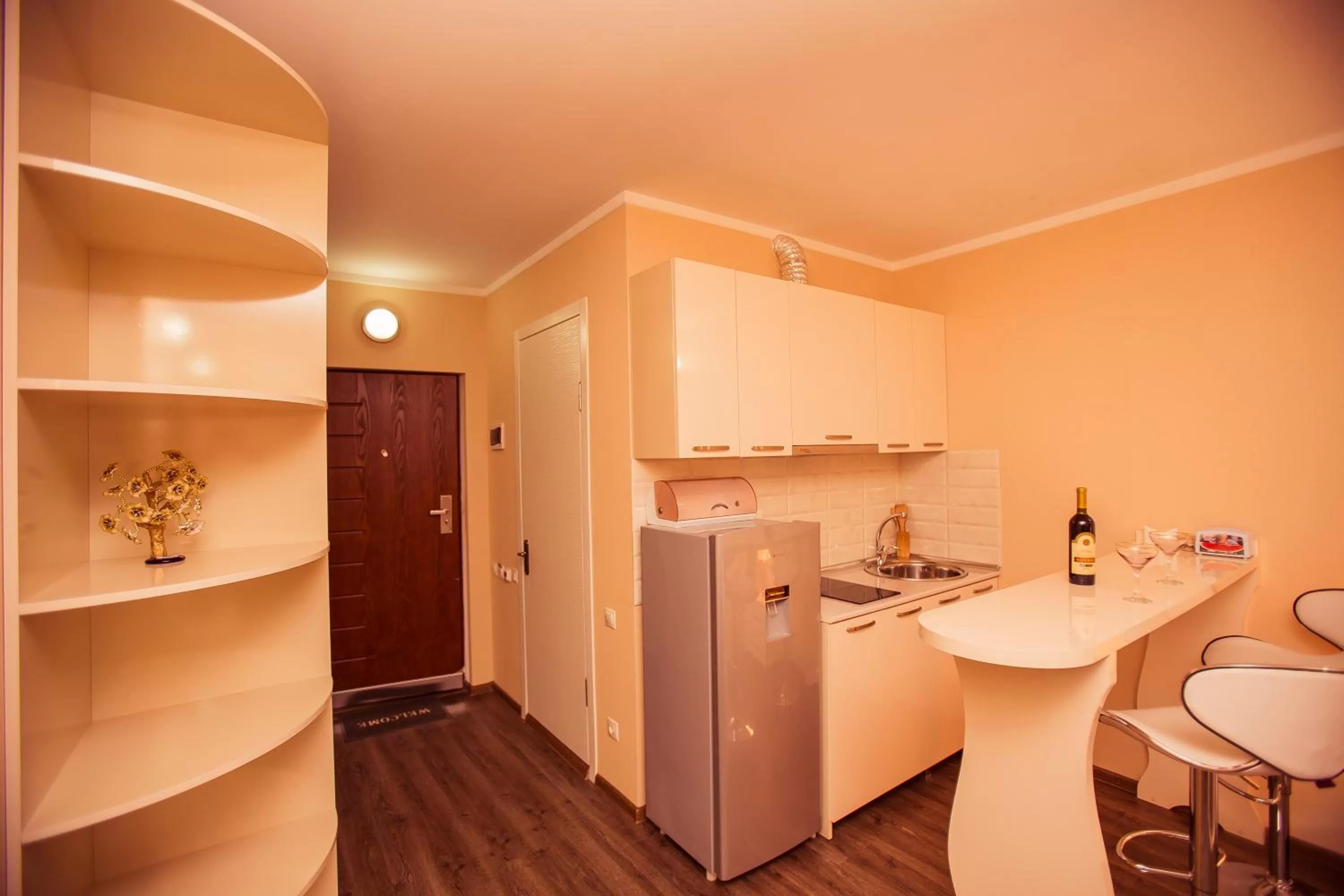 Kitchen or kitchenette, Kitchen/Kitchenette in Aparthotel Holiday Lux Batumi