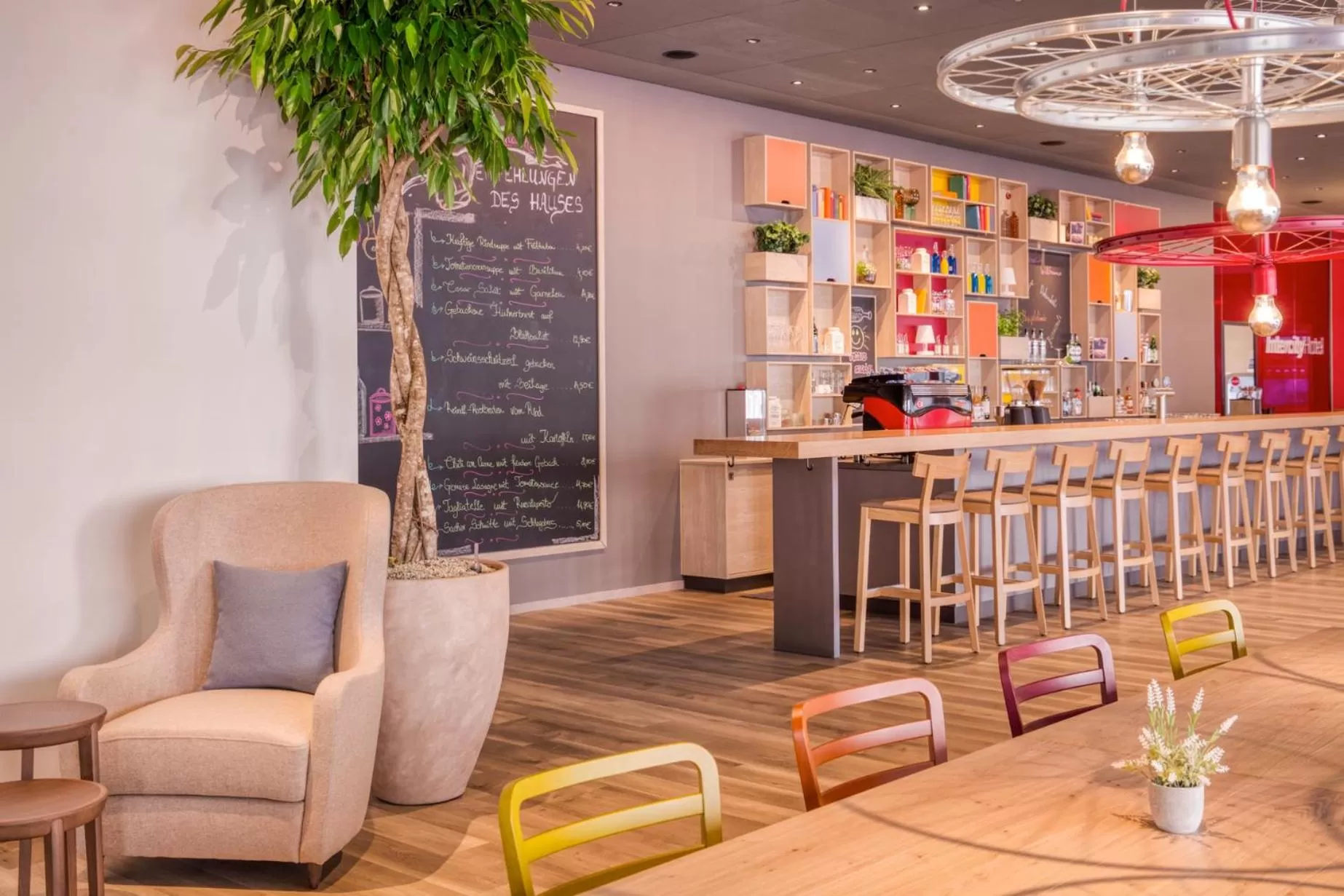 Lobby or reception in IntercityHotel Graz