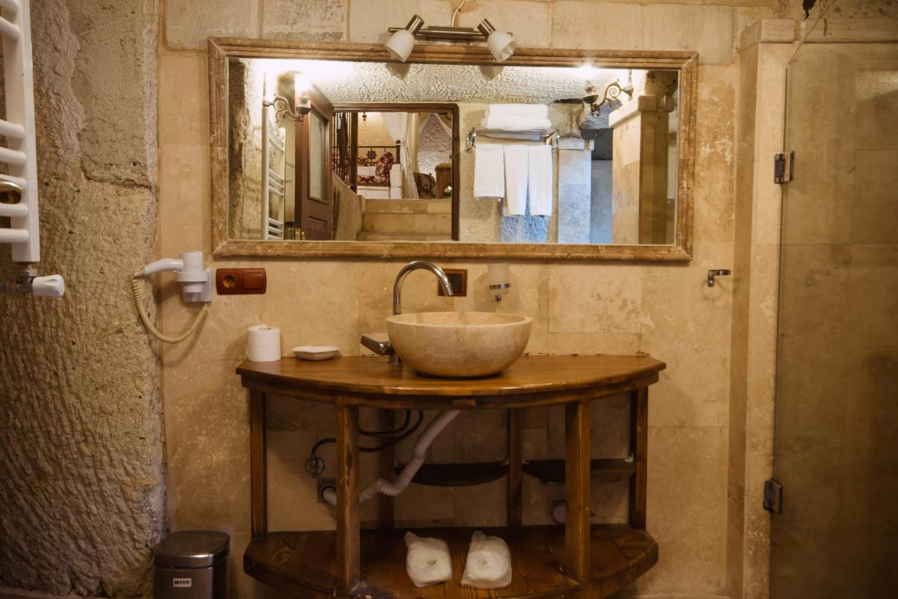 Bathroom in Adora Cave Suites -