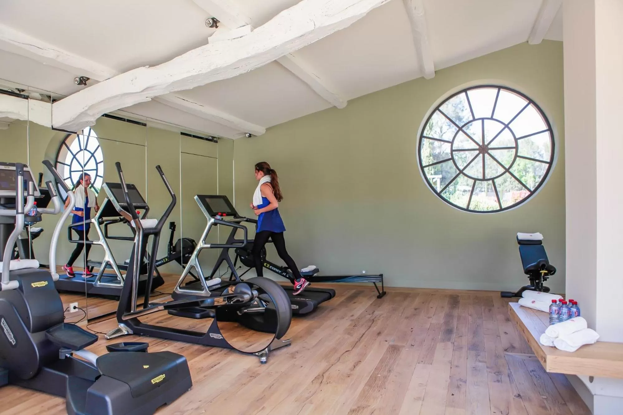 Fitness centre/facilities in Château de Berne