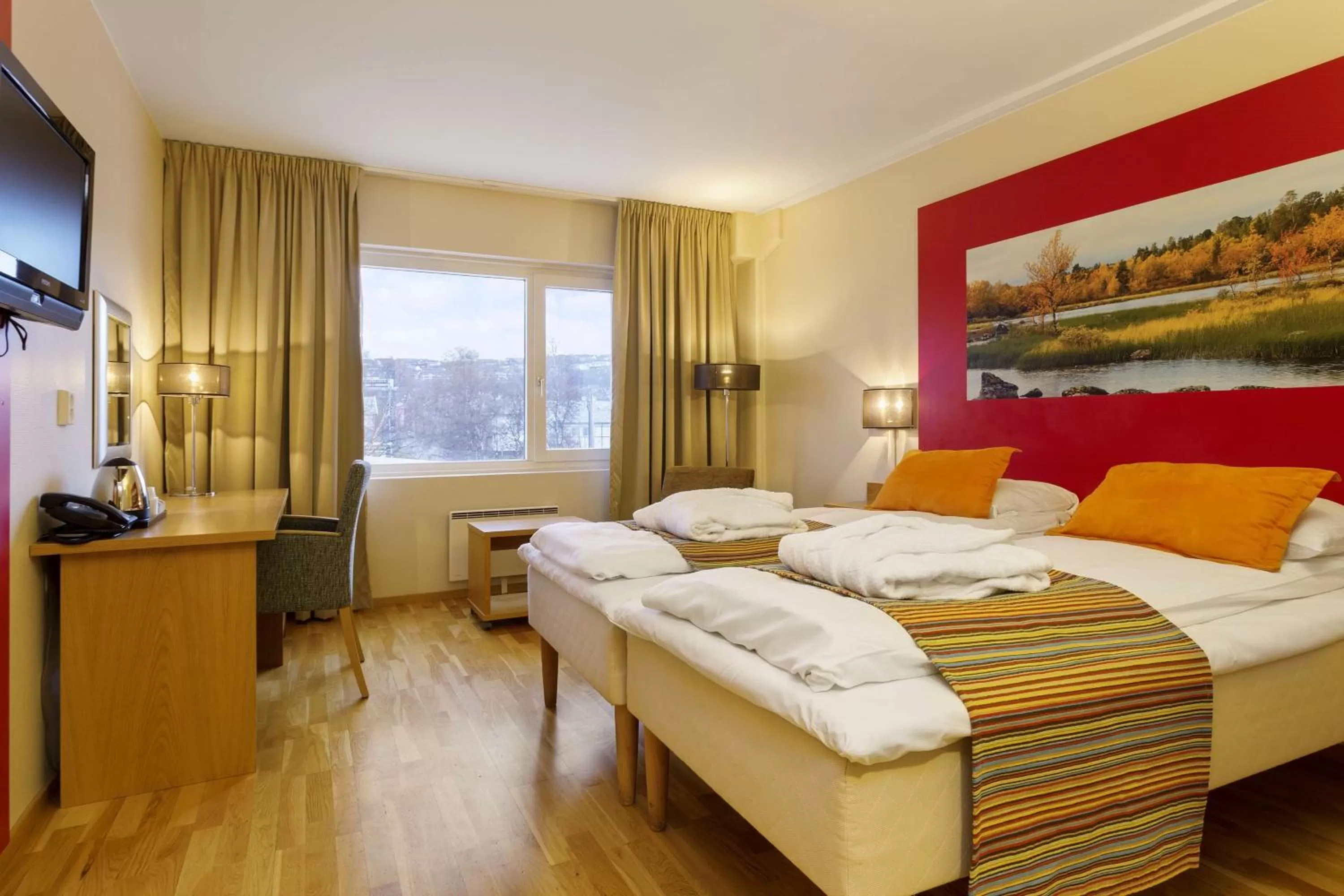 Superior Twin Room in Scandic Kirkenes