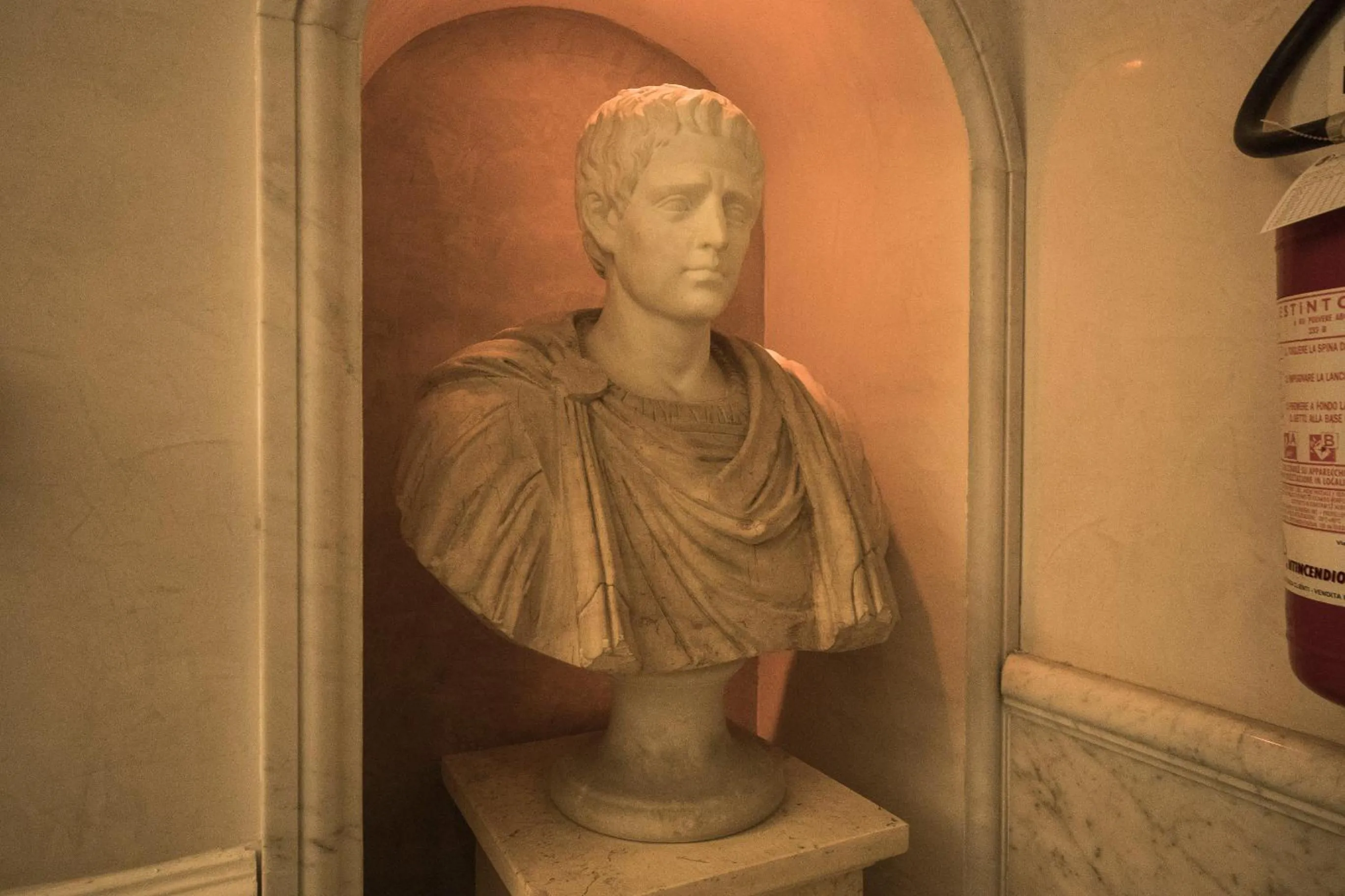 Patio in Hotel Donatello