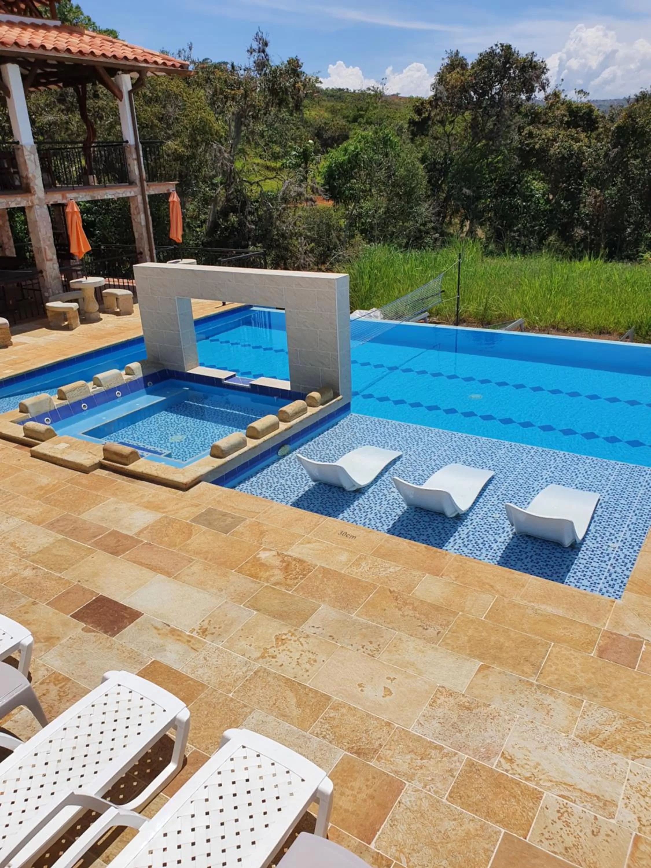 Pool view, Swimming Pool in Hotel Campestre Ataraxia Barichara