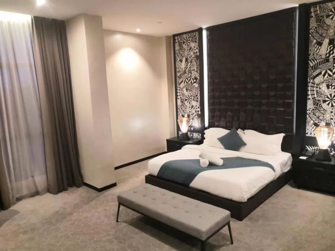 Bed in Vangohh Eminent Hotel & Spa