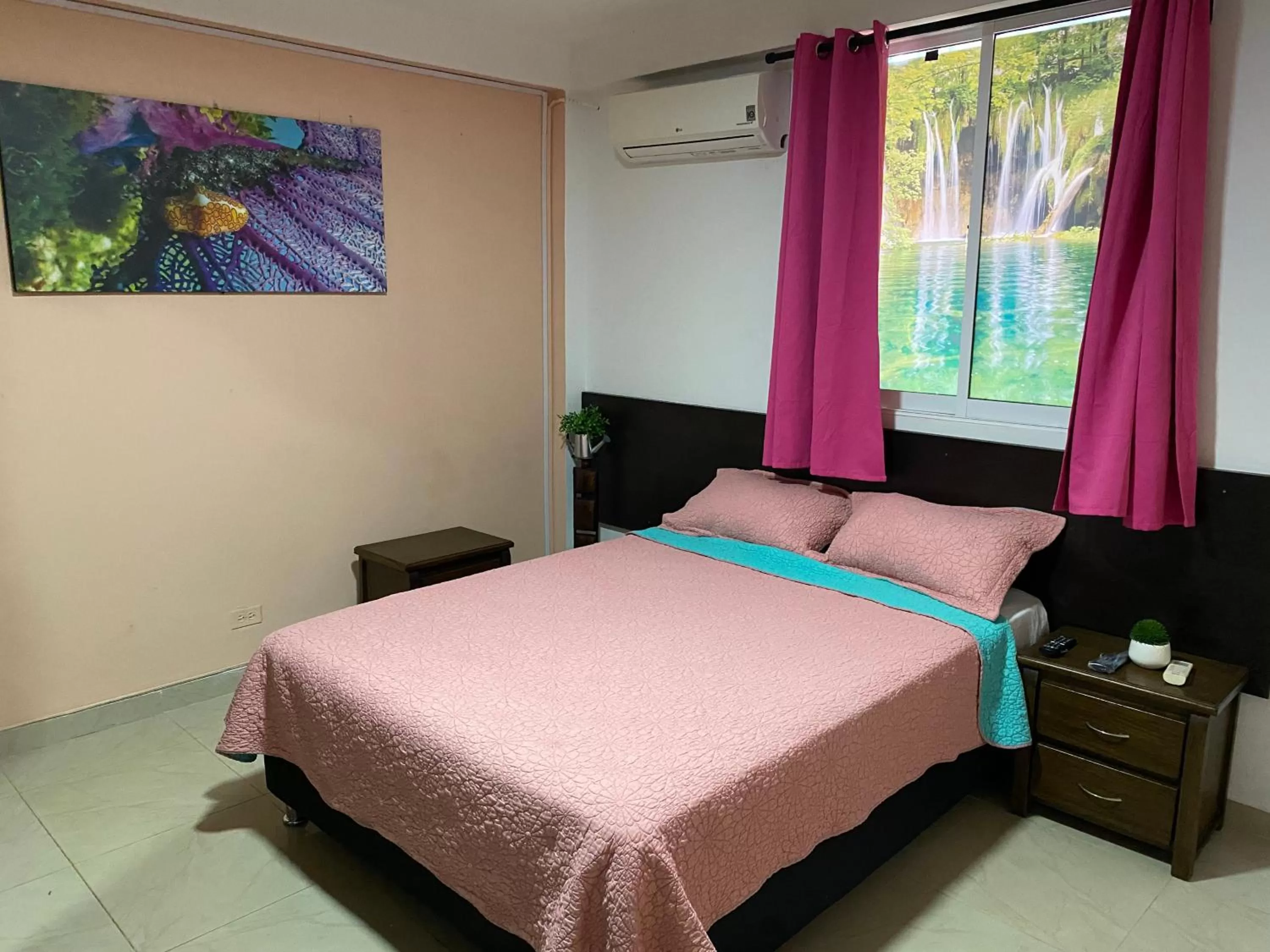 Bed in Jackuri Casa Hospedaje