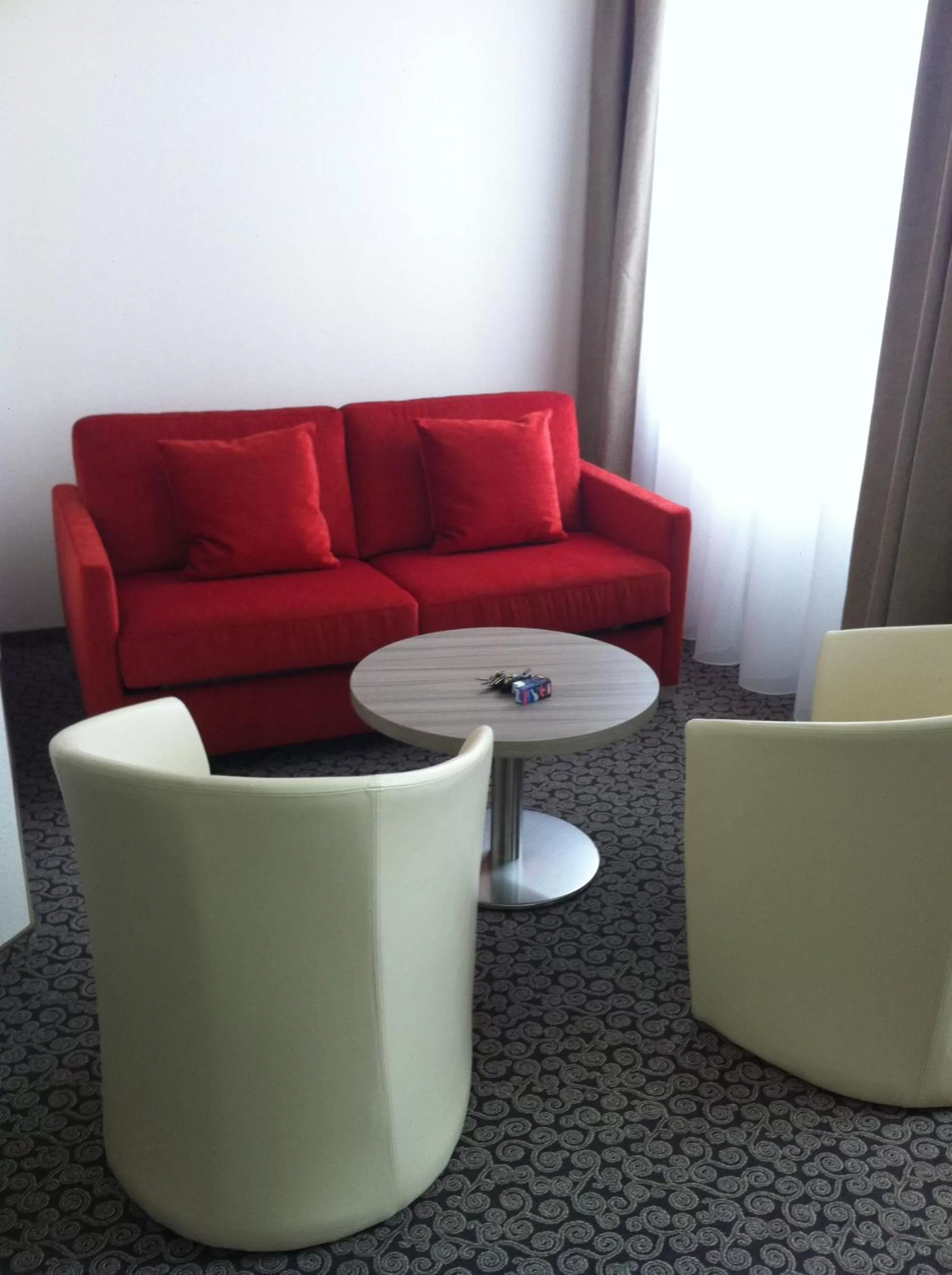 Seating area in City Partner Hotel Strauss