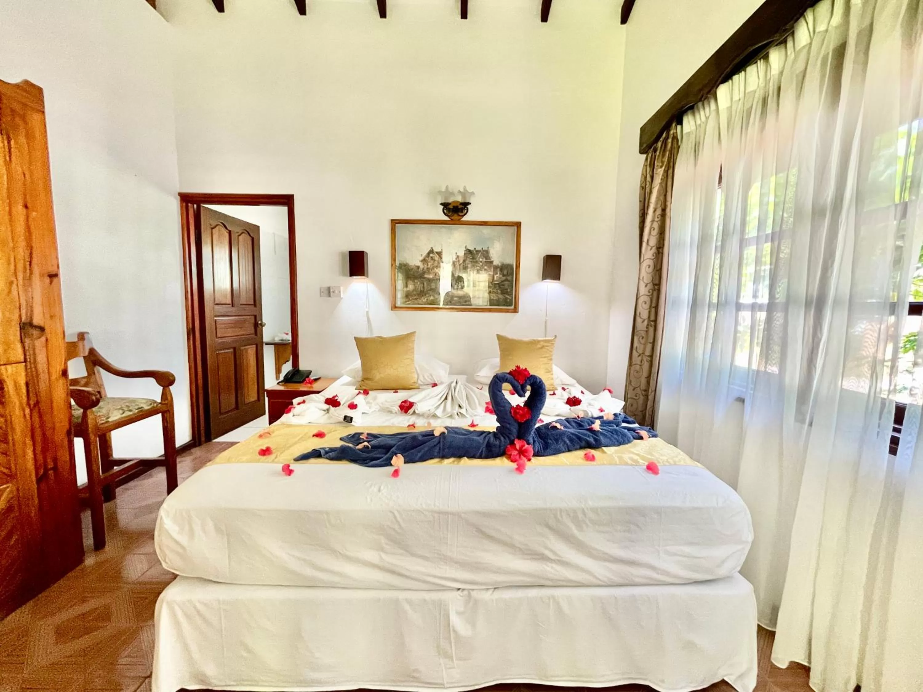 Bed in Villa Chez Batista