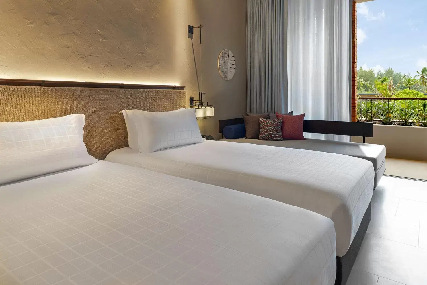 Deluxe King or Twin Room with Pool View in Pullman Khao Lak Resort Deluxe King or Twin Room with Pool View in Pullman Khao Lak Resort