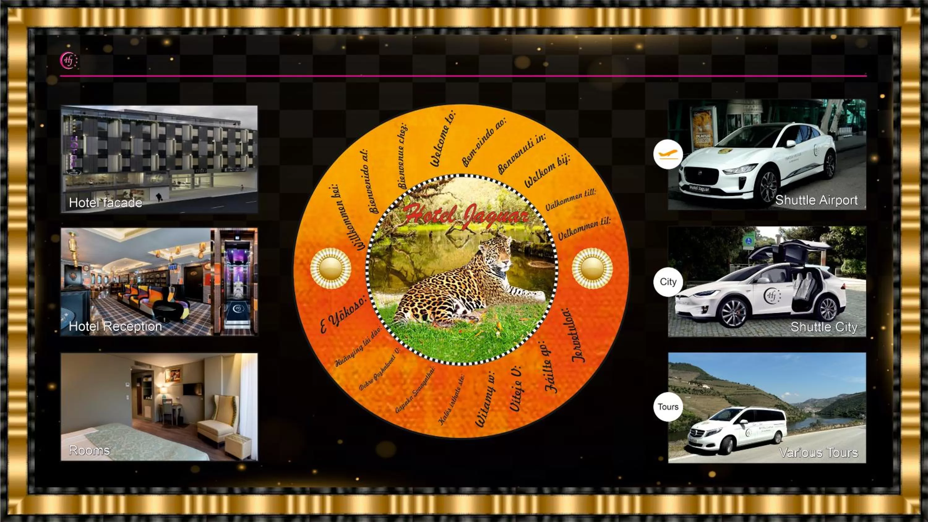 Facade/entrance in Hotel Jaguar Oporto - Airport to Hotel and City Center and Vice-Versa is a Free and Continuous Shuttle Service from 7AM to 8PM